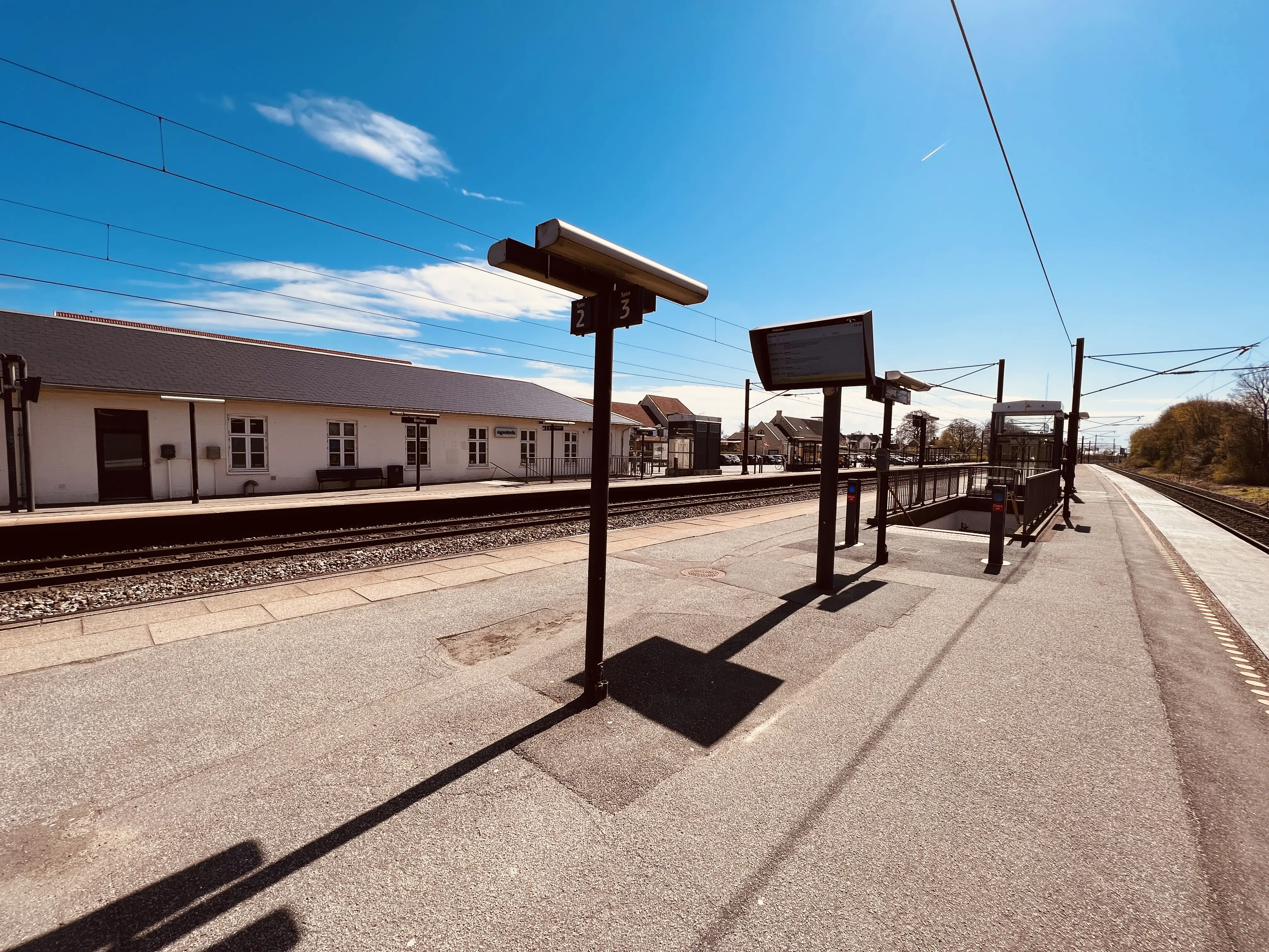 Billede af Borup Station.