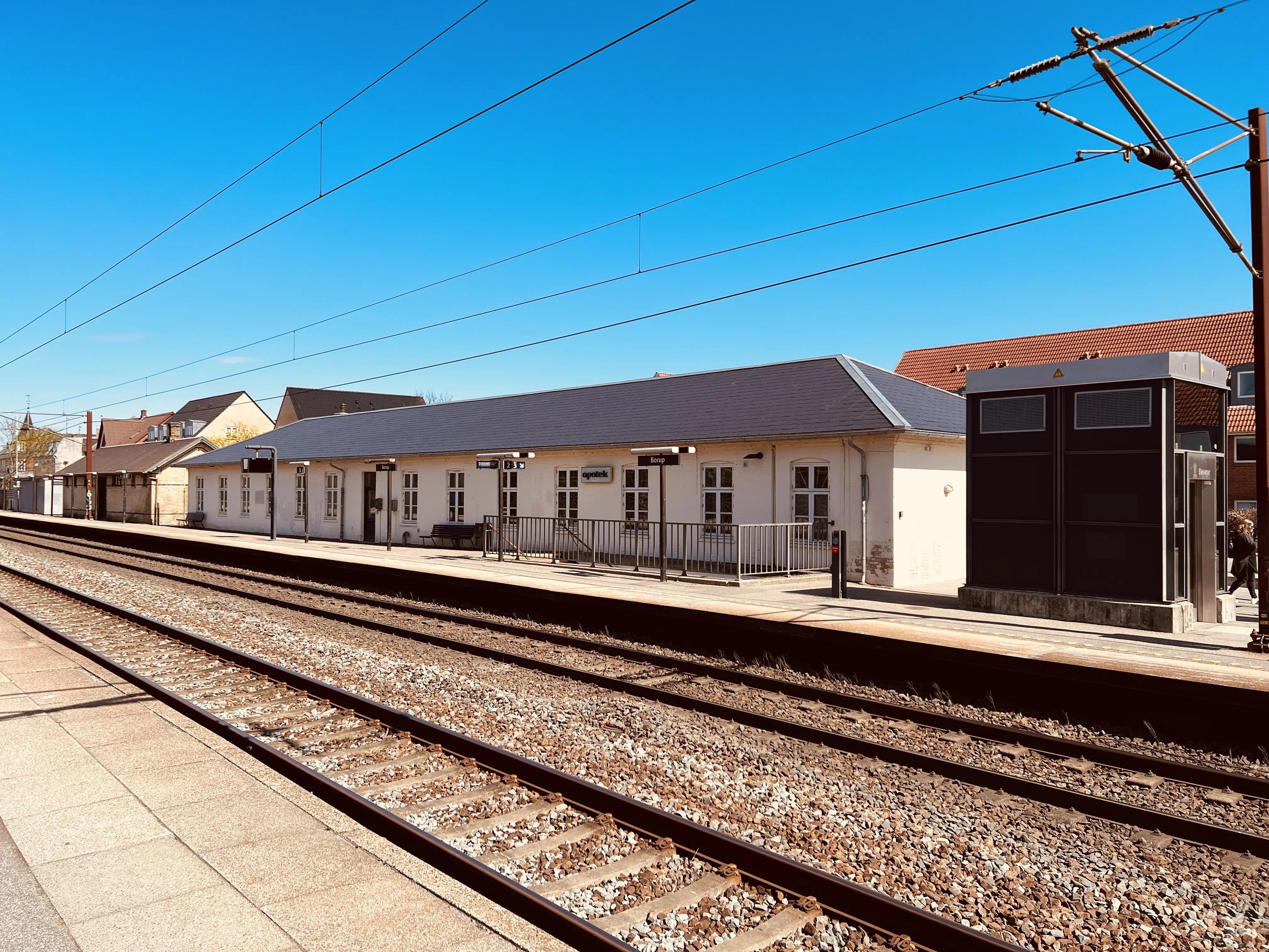 Billede af Borup Station.