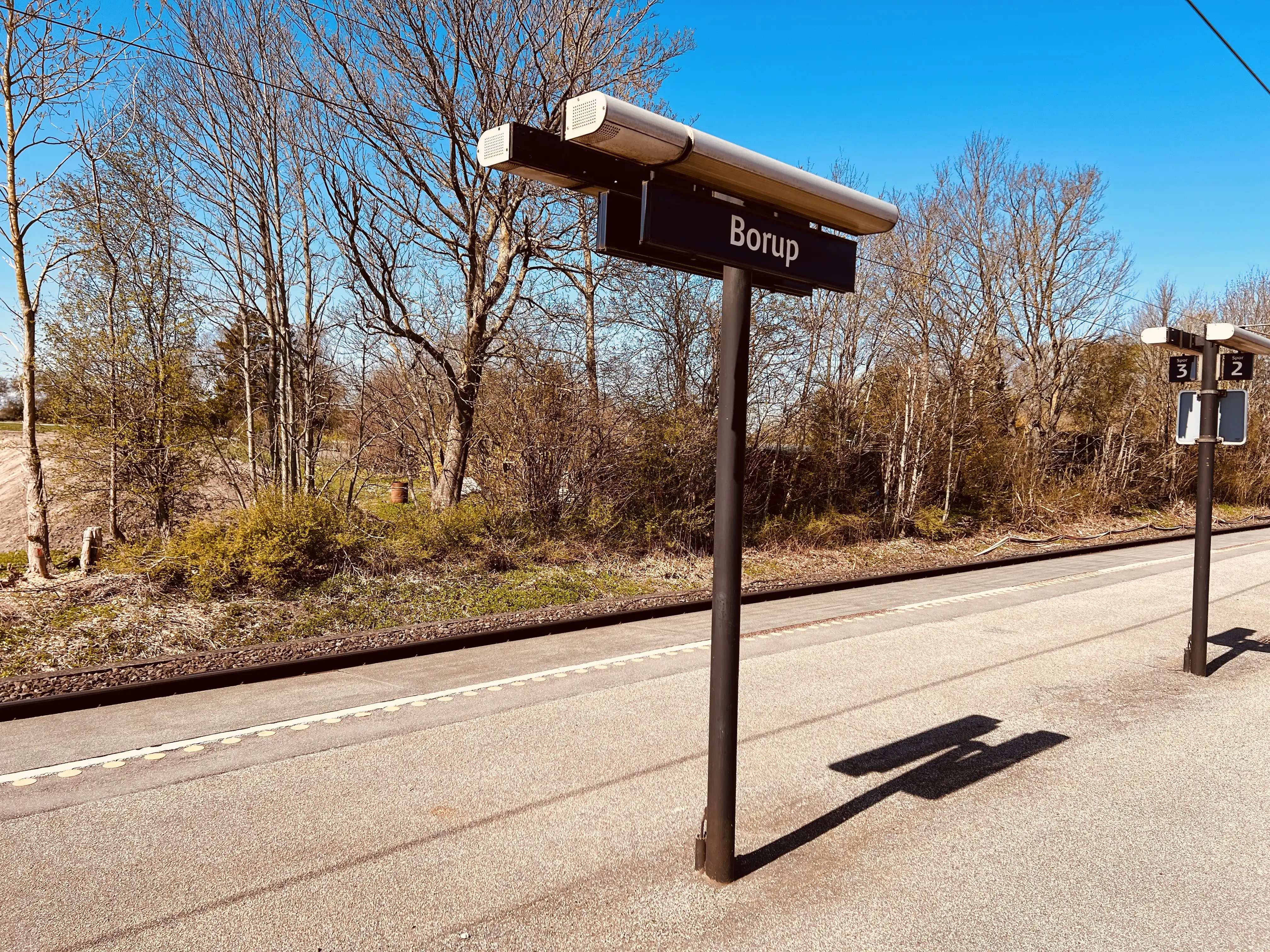 Billede af Borup Station.
