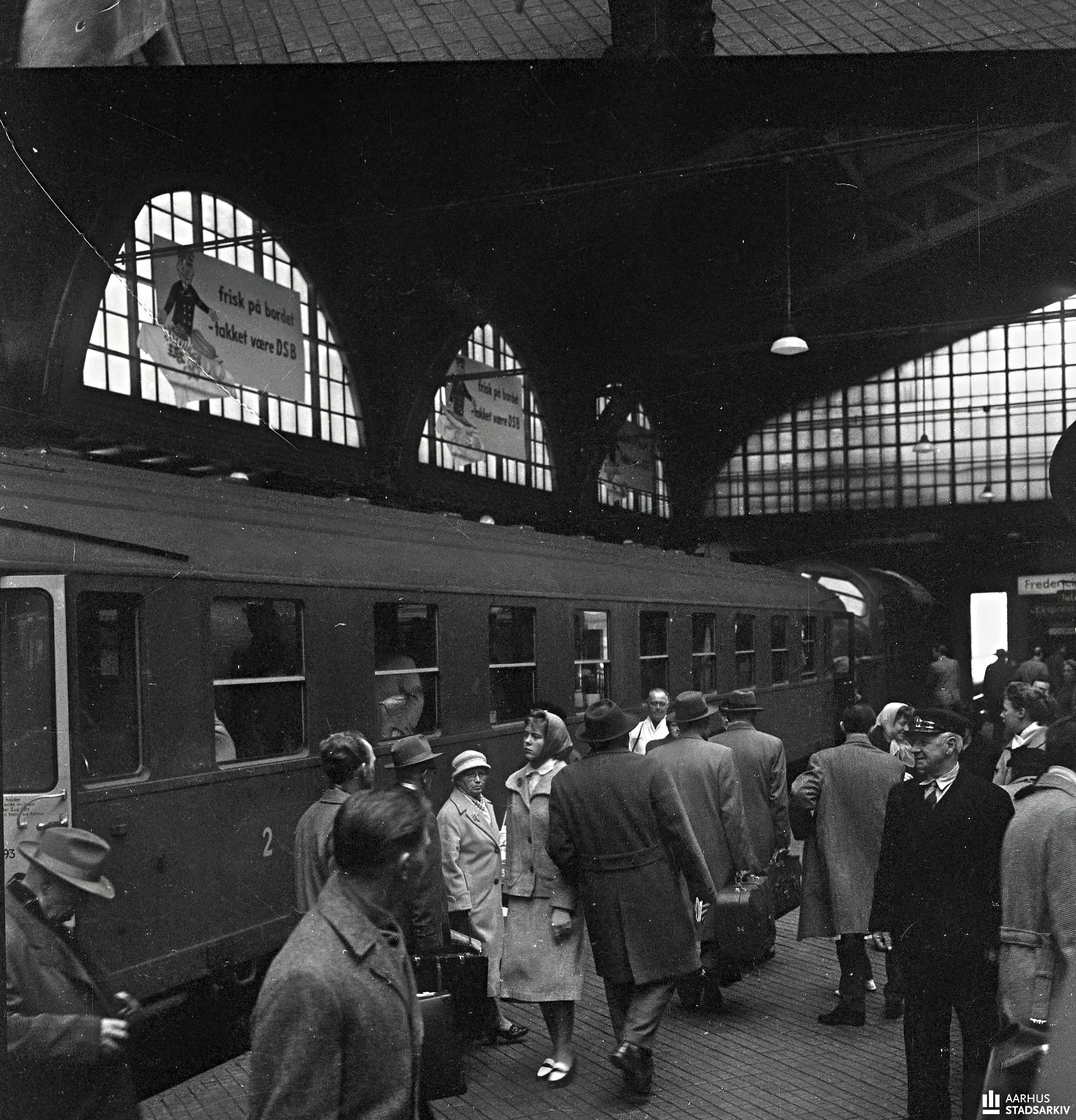 Billede af Aarhus Hovedbanegård. Billede af Aarhus Hovedbanegård.