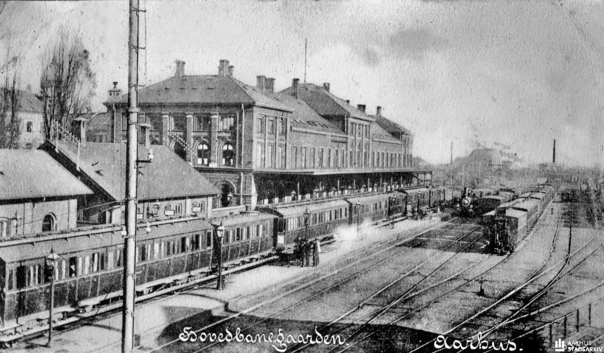 Billede af Aarhus Banegård. Billede af Aarhus Banegård.