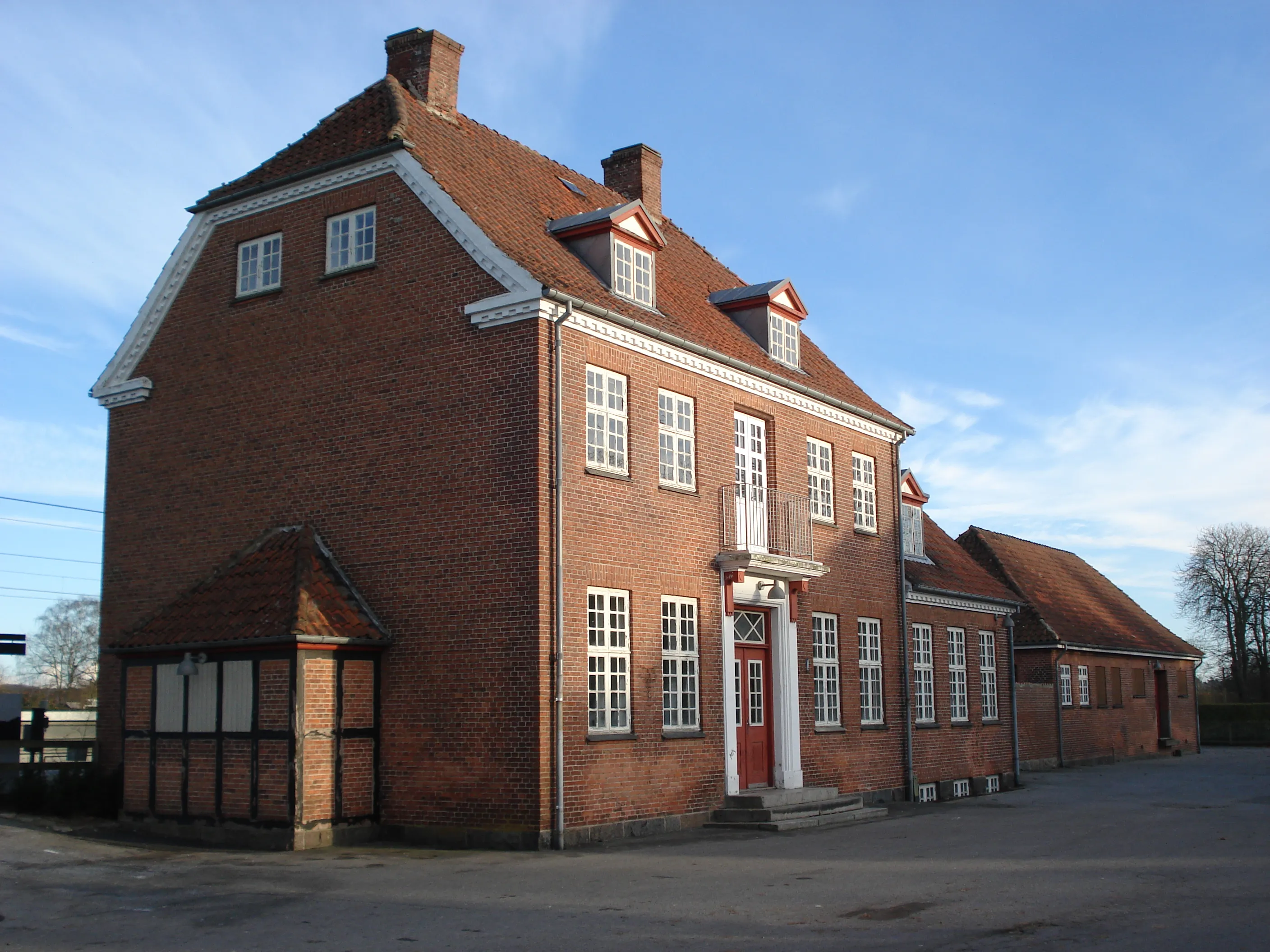 Billede af Gelsted Station.