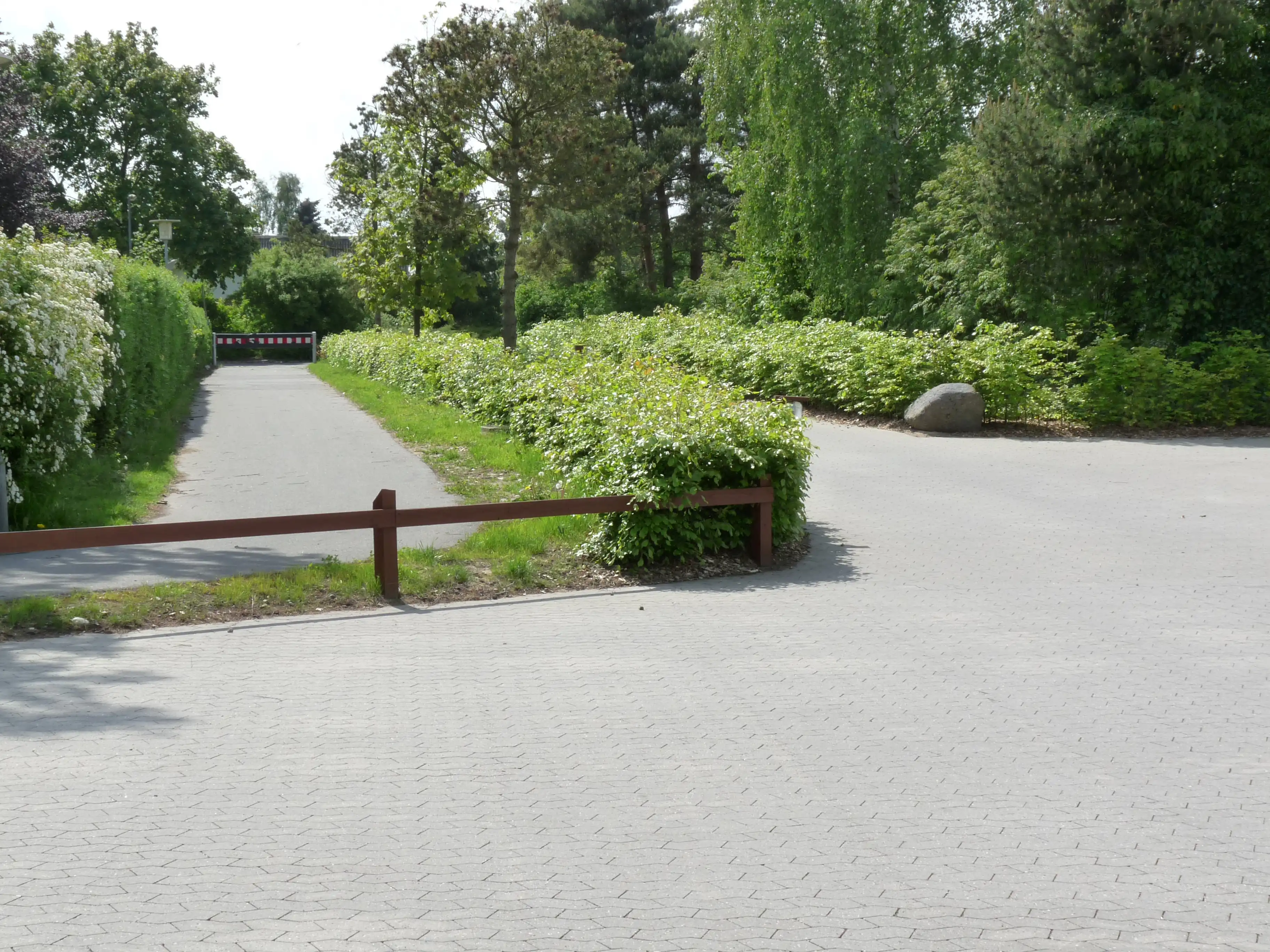 Her var indløbet til Bullerup Station. Her var indløbet til Bullerup Station.