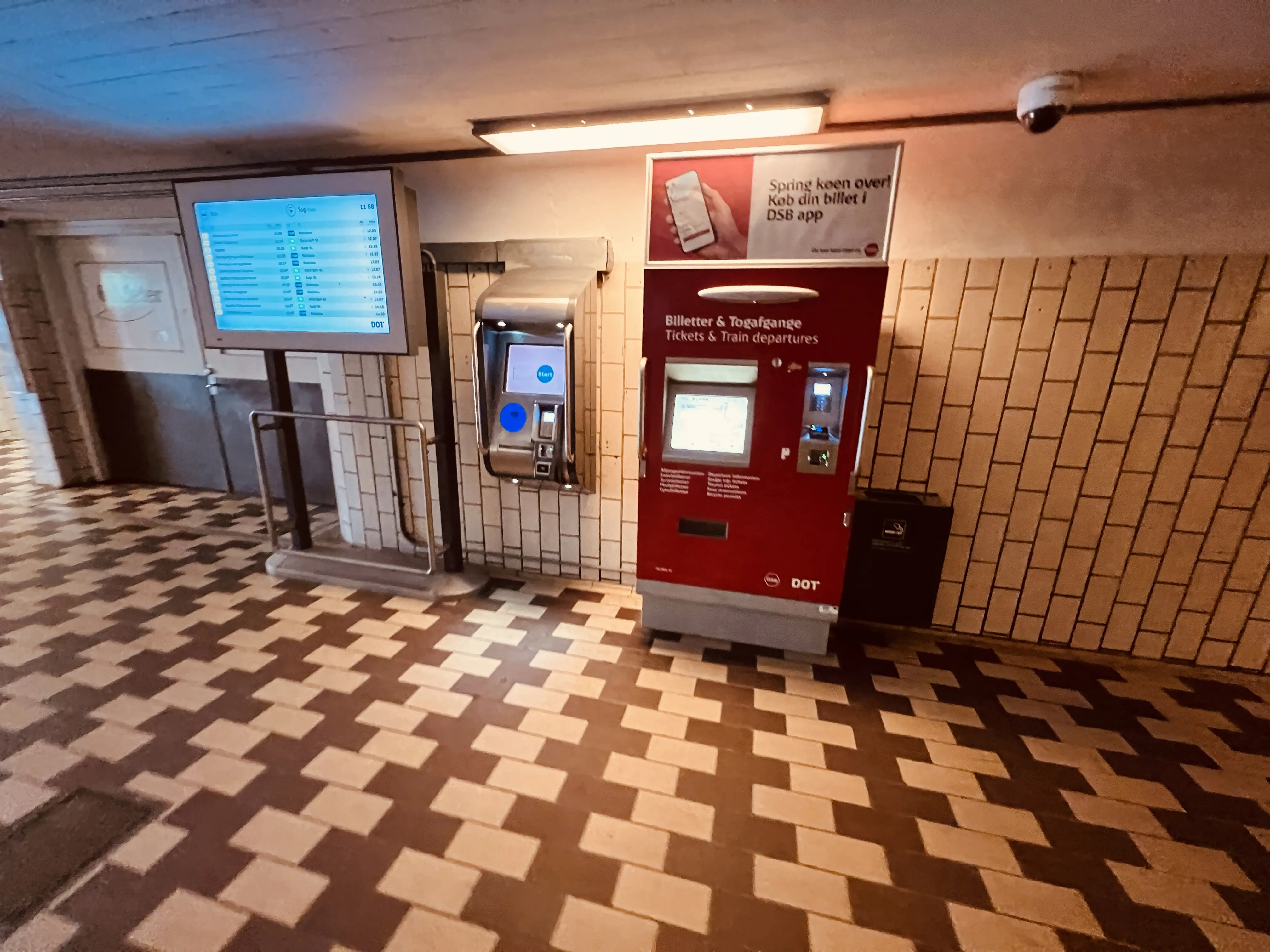 Billede af Nykøbing Falster Station.