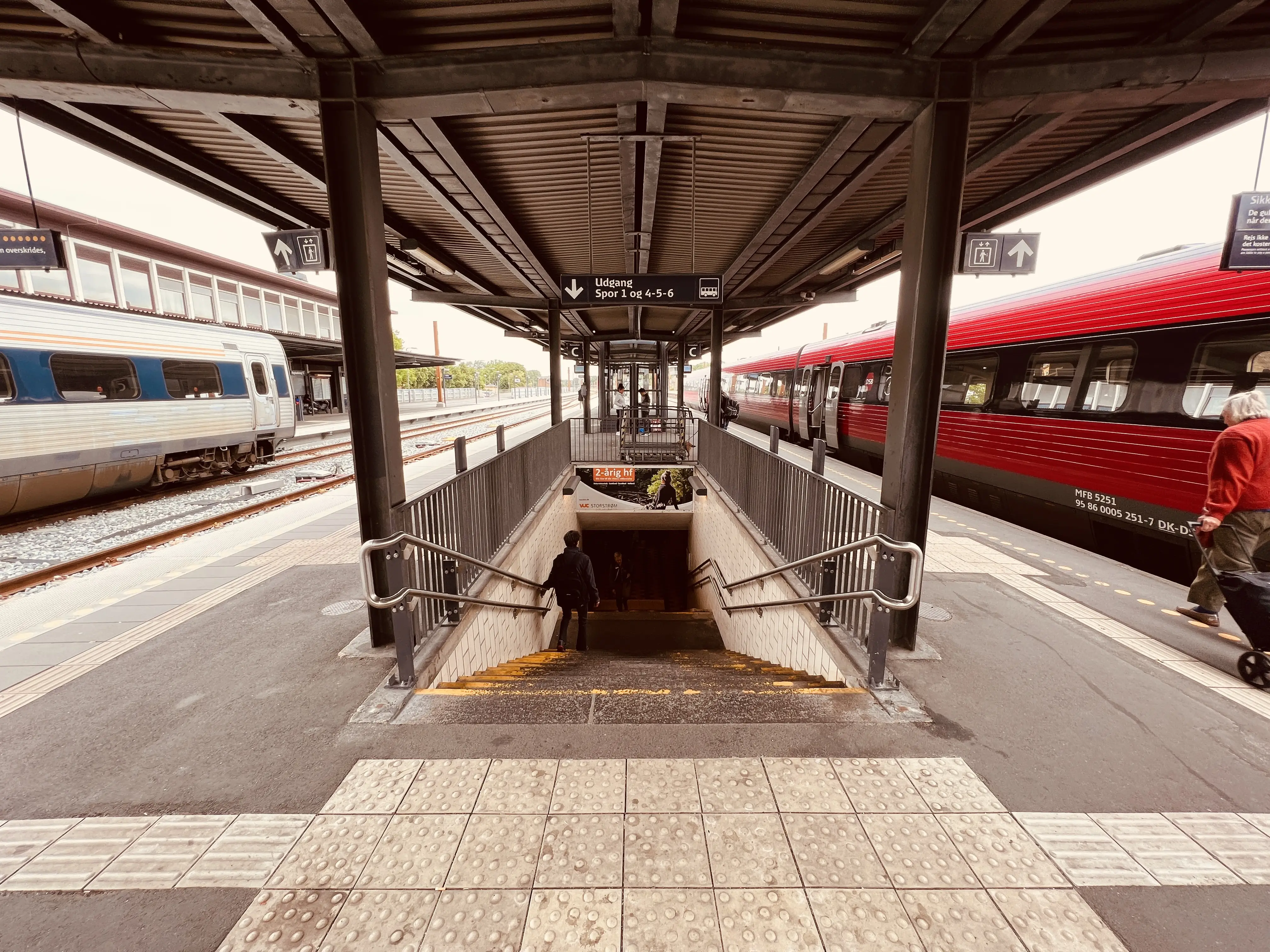 Billede af Nykøbing Falster Station.