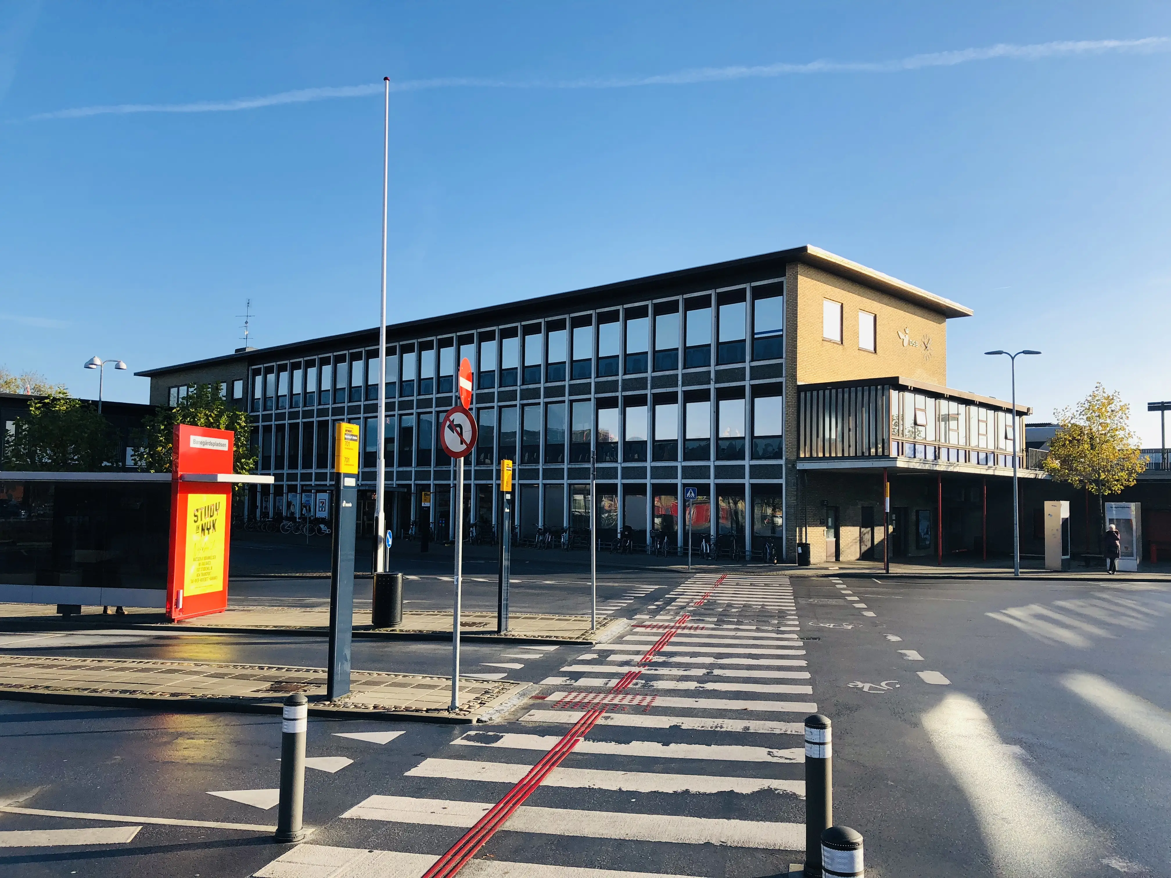 Billede af Nykøbing Falster Station.