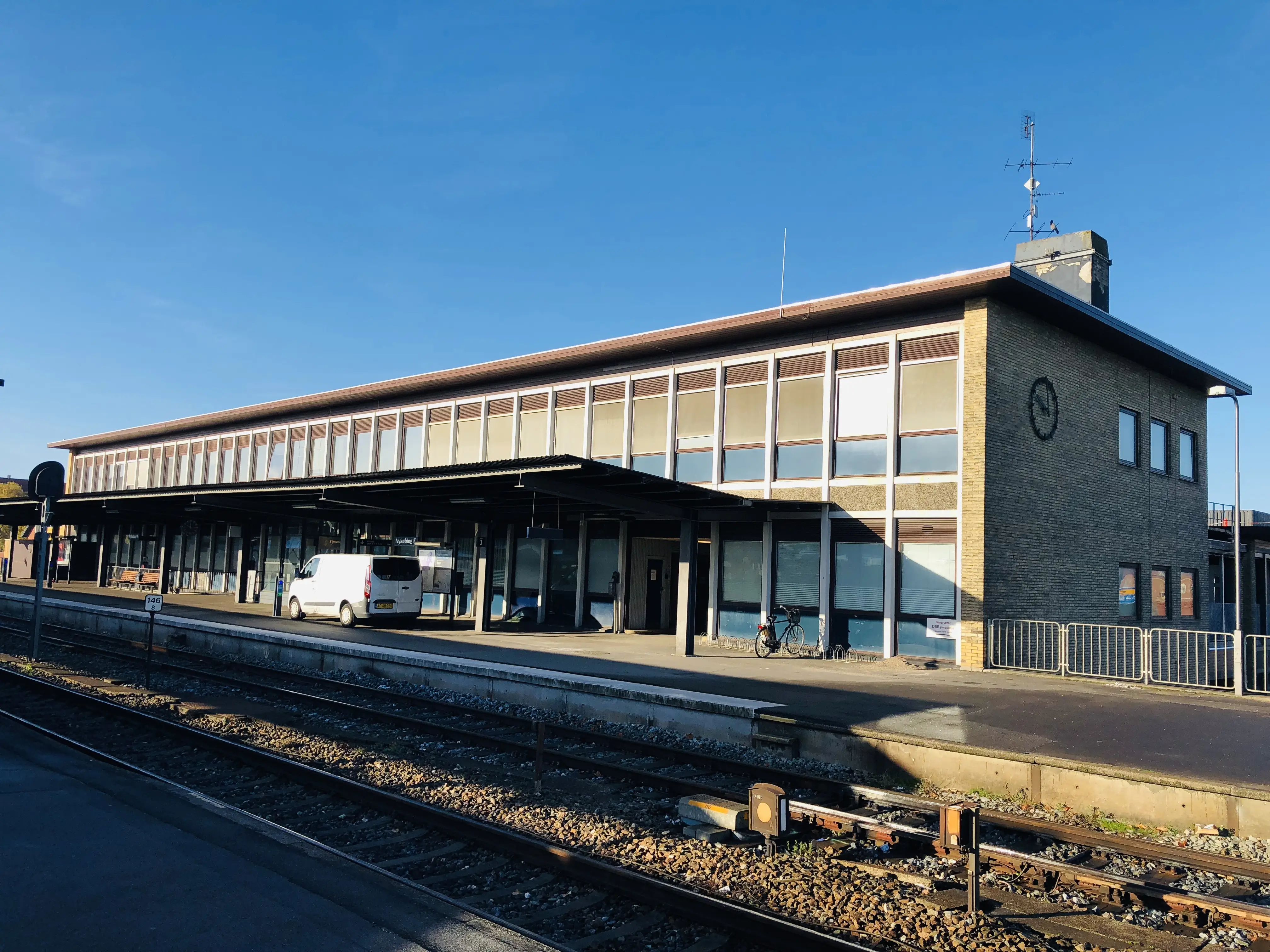 Billede af Nykøbing Falster Station.