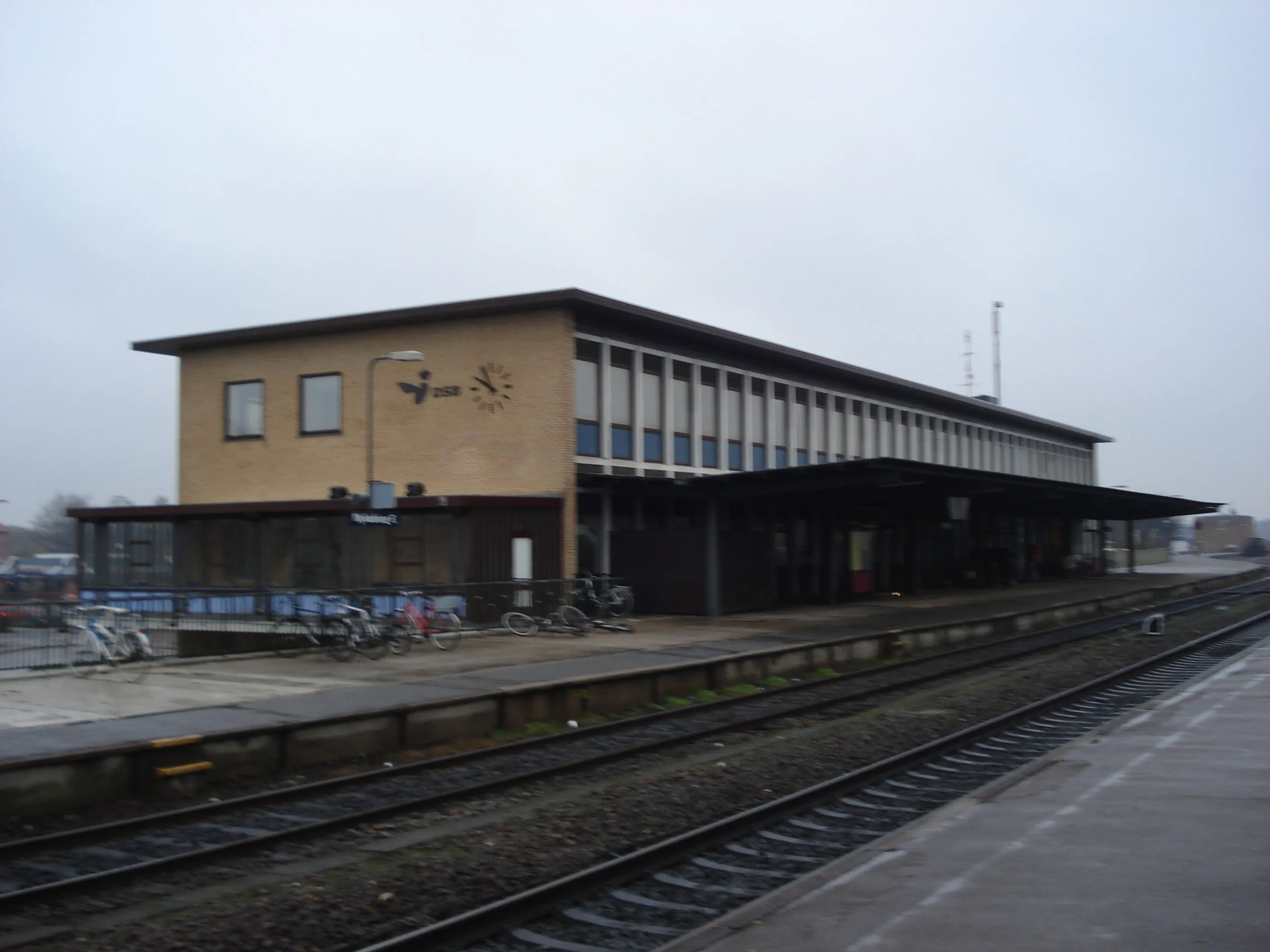 Billede af Nykøbing Falster Station.