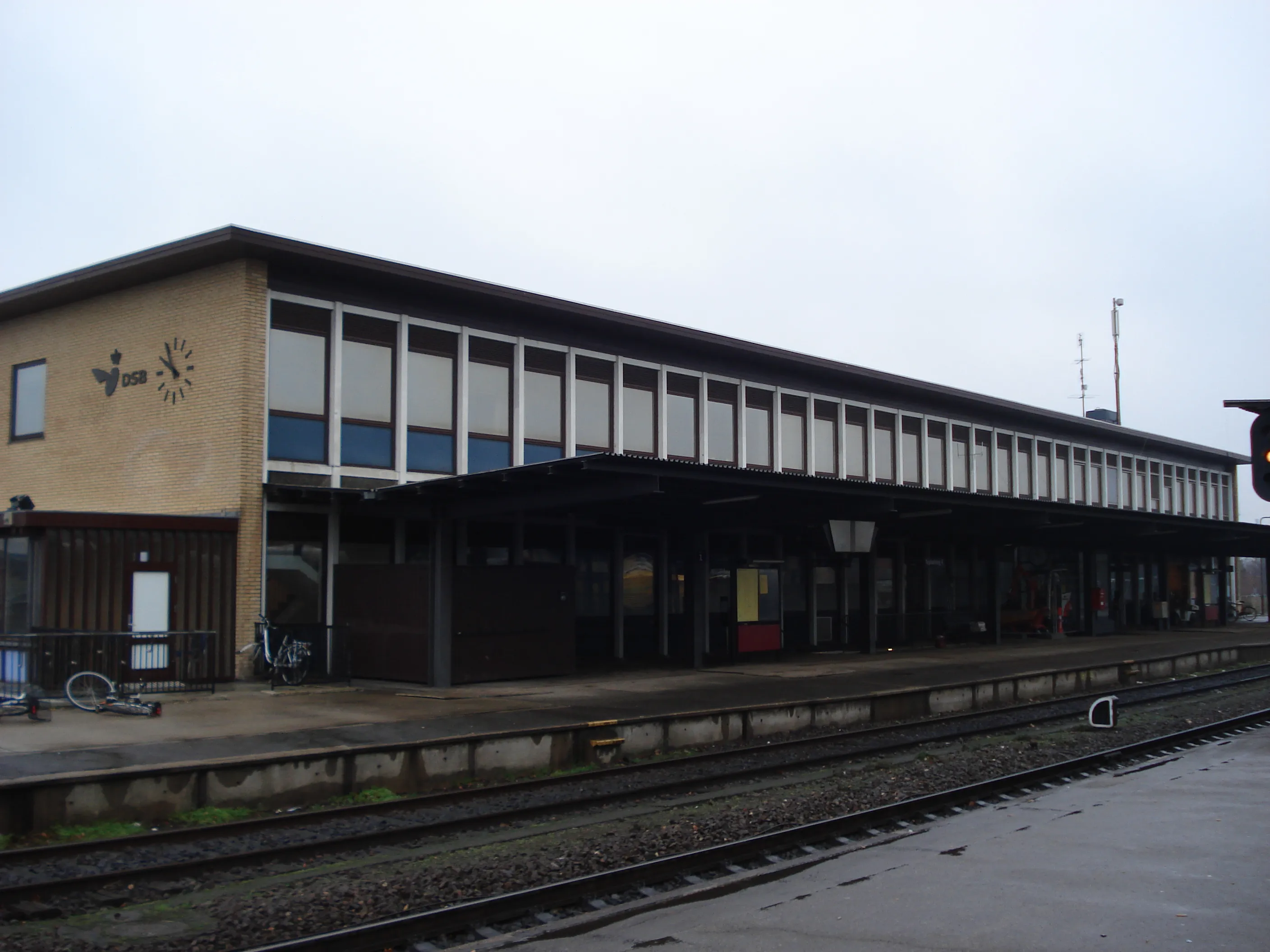 Billede af Nykøbing Falster Station.