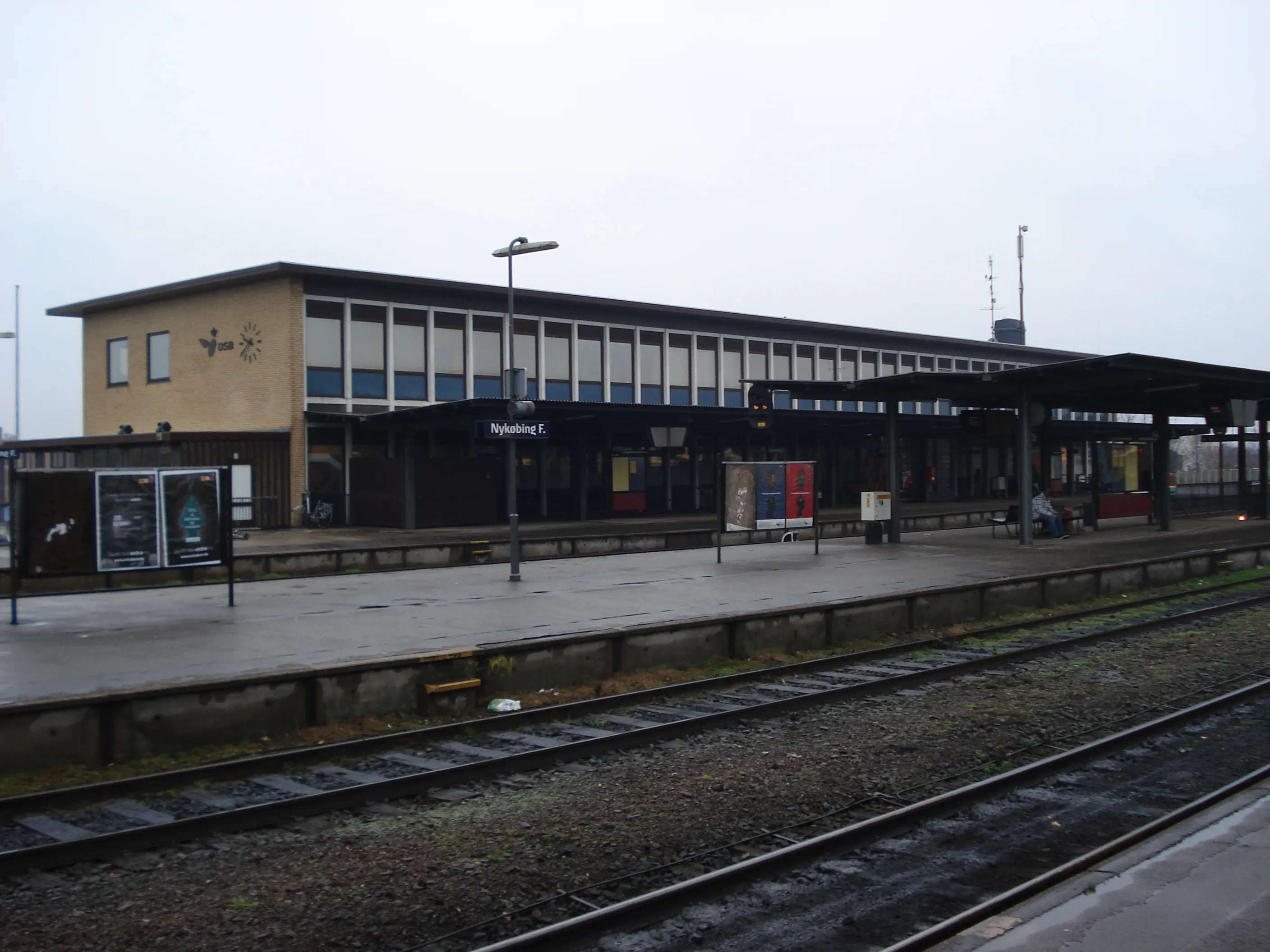 Billede af Nykøbing Falster Station.