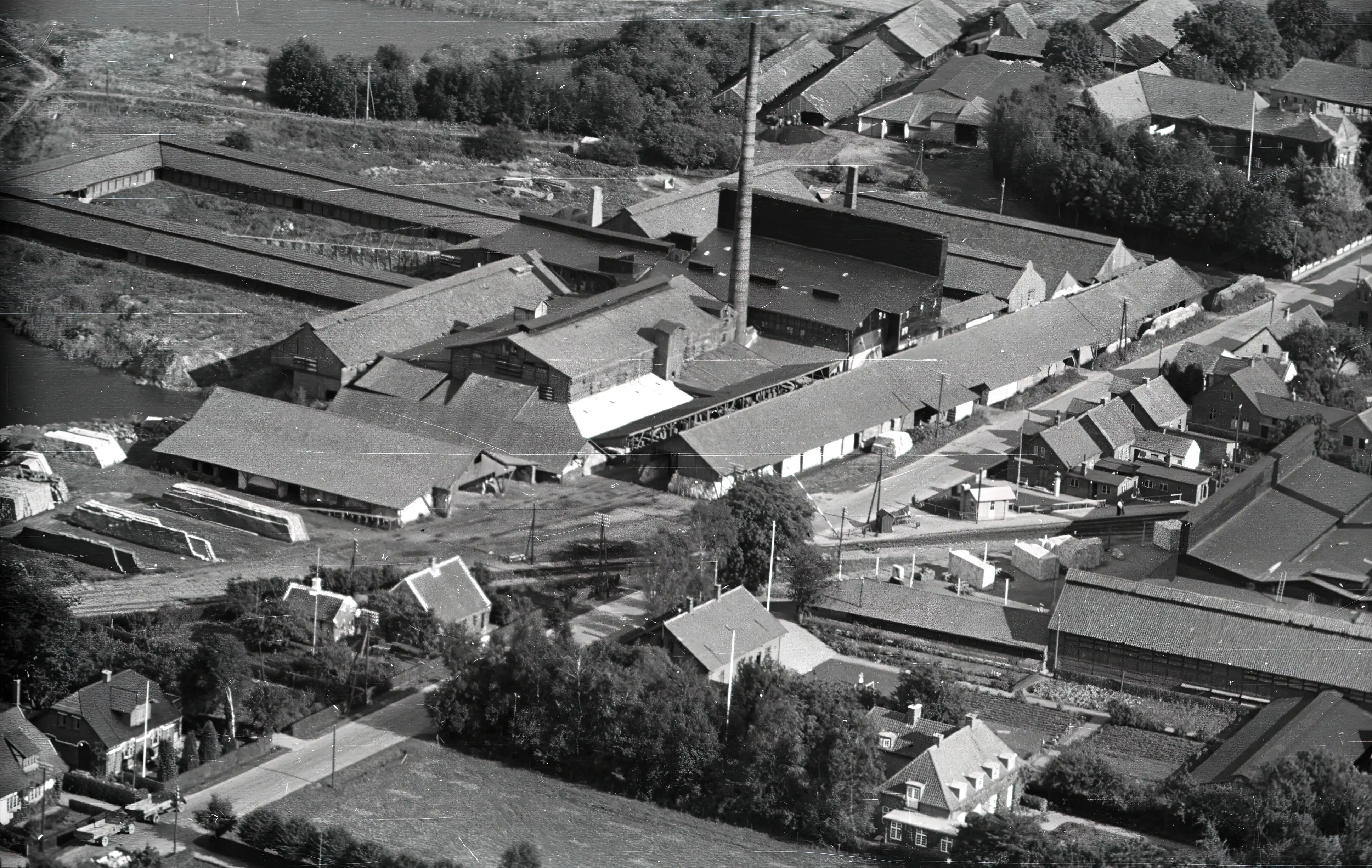 Billede af Stenstrup Syd Trinbræt med Sidespor. Billede af Stenstrup Syd Trinbræt med Sidespor.