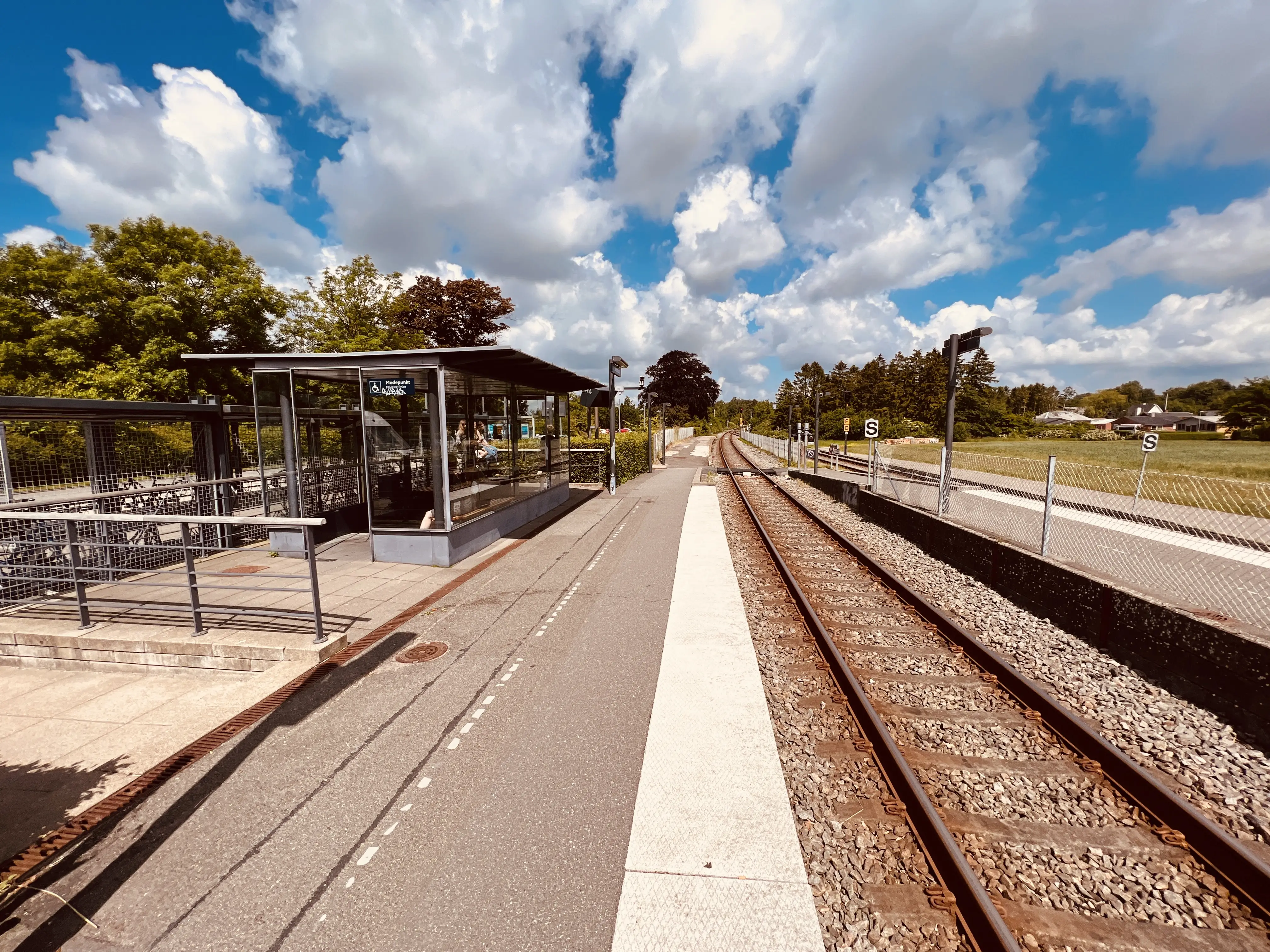 Billede af Stenstrup Trinbræt. Billede af Stenstrup Trinbræt.