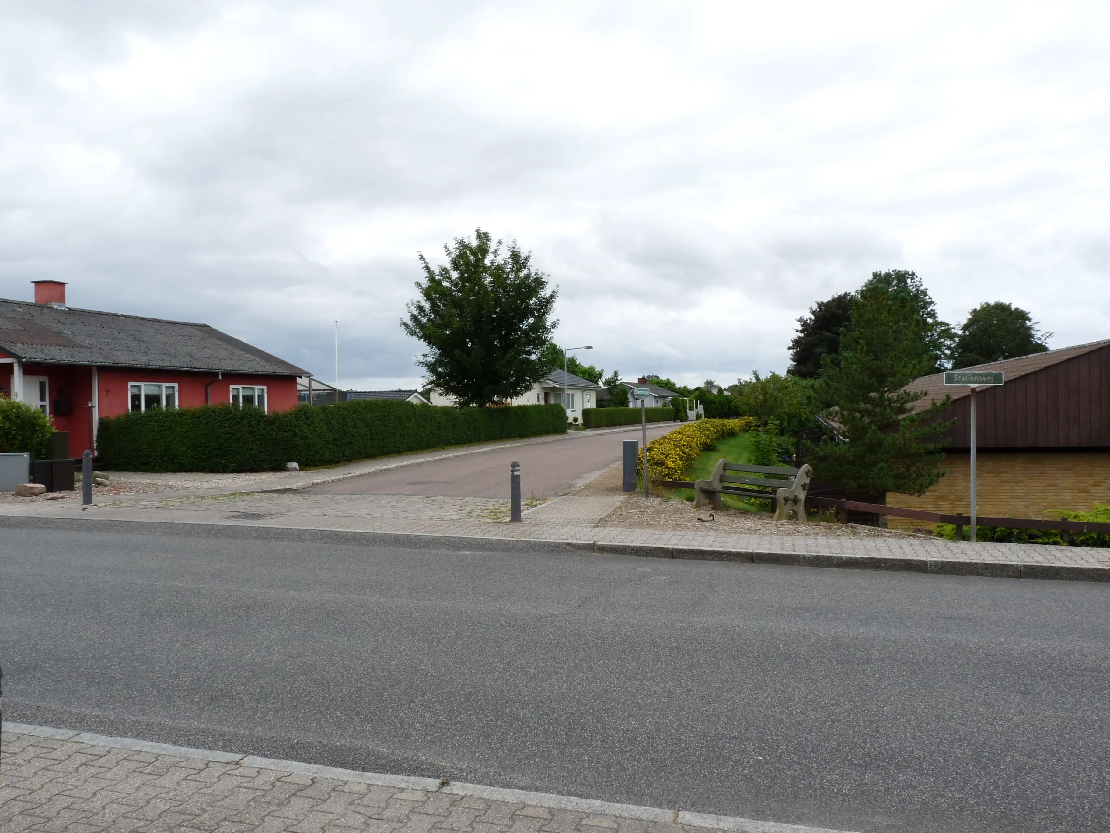 Billede af Nørre Broby Station - Station er nedrevet, men Nørre Broby Station har ligget her. Billede af Nørre Broby Station - Station er nedrevet, men Nørre Broby Station har ligget her.