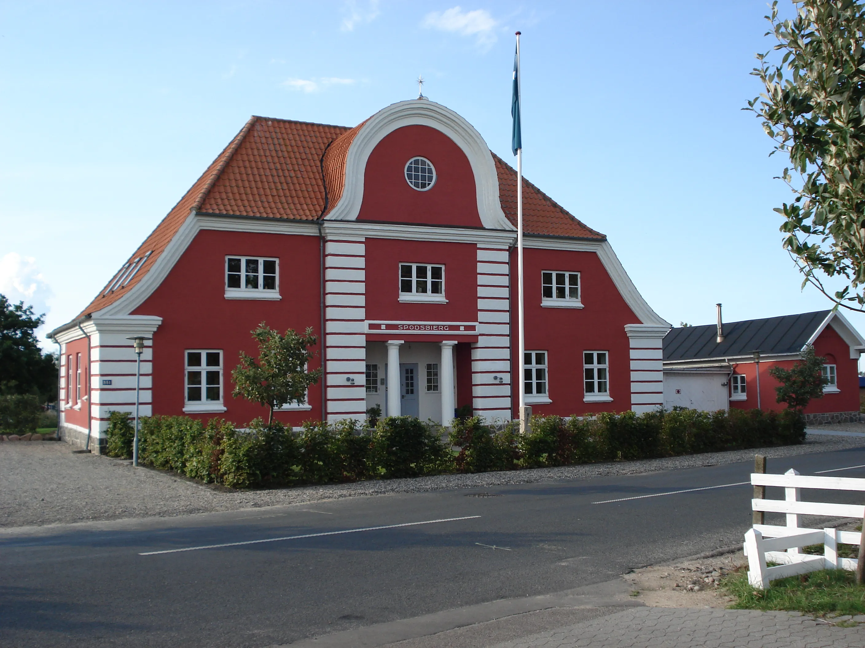 Billede af Spodsbjerg Station.