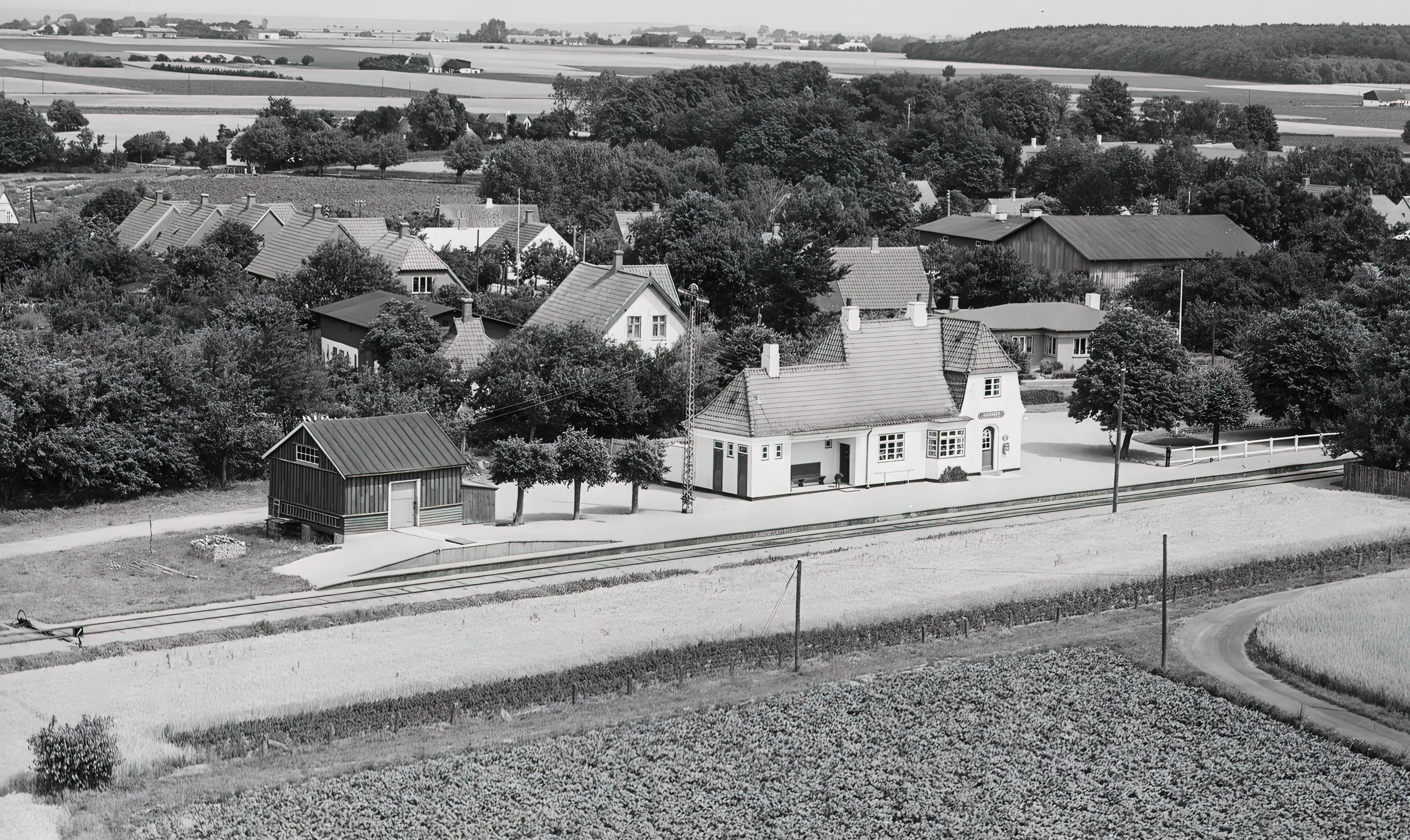 Billede af Kastager Station. Billede af Kastager Station.