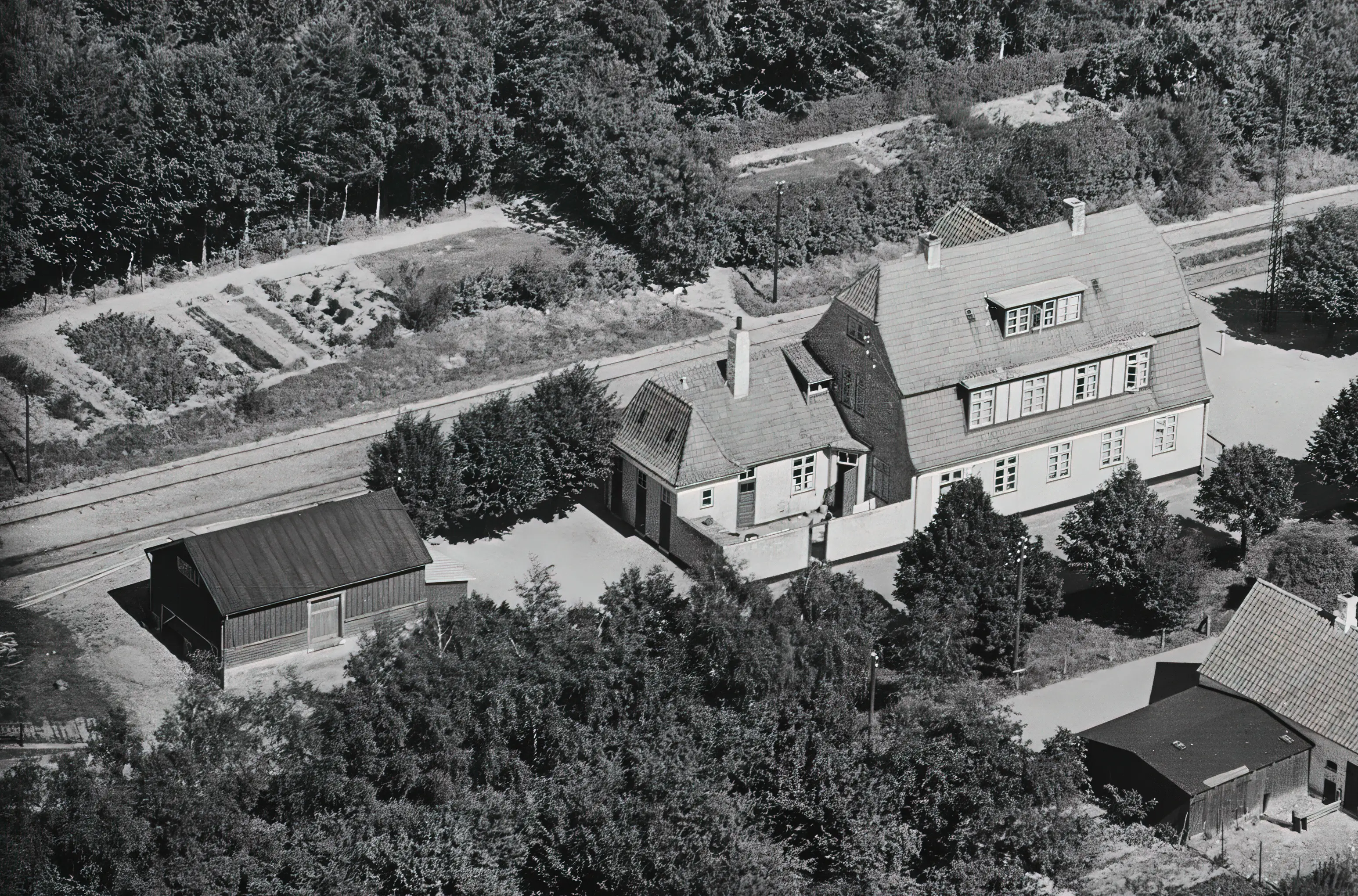 Billede af Horslunde Station. Billede af Horslunde Station.