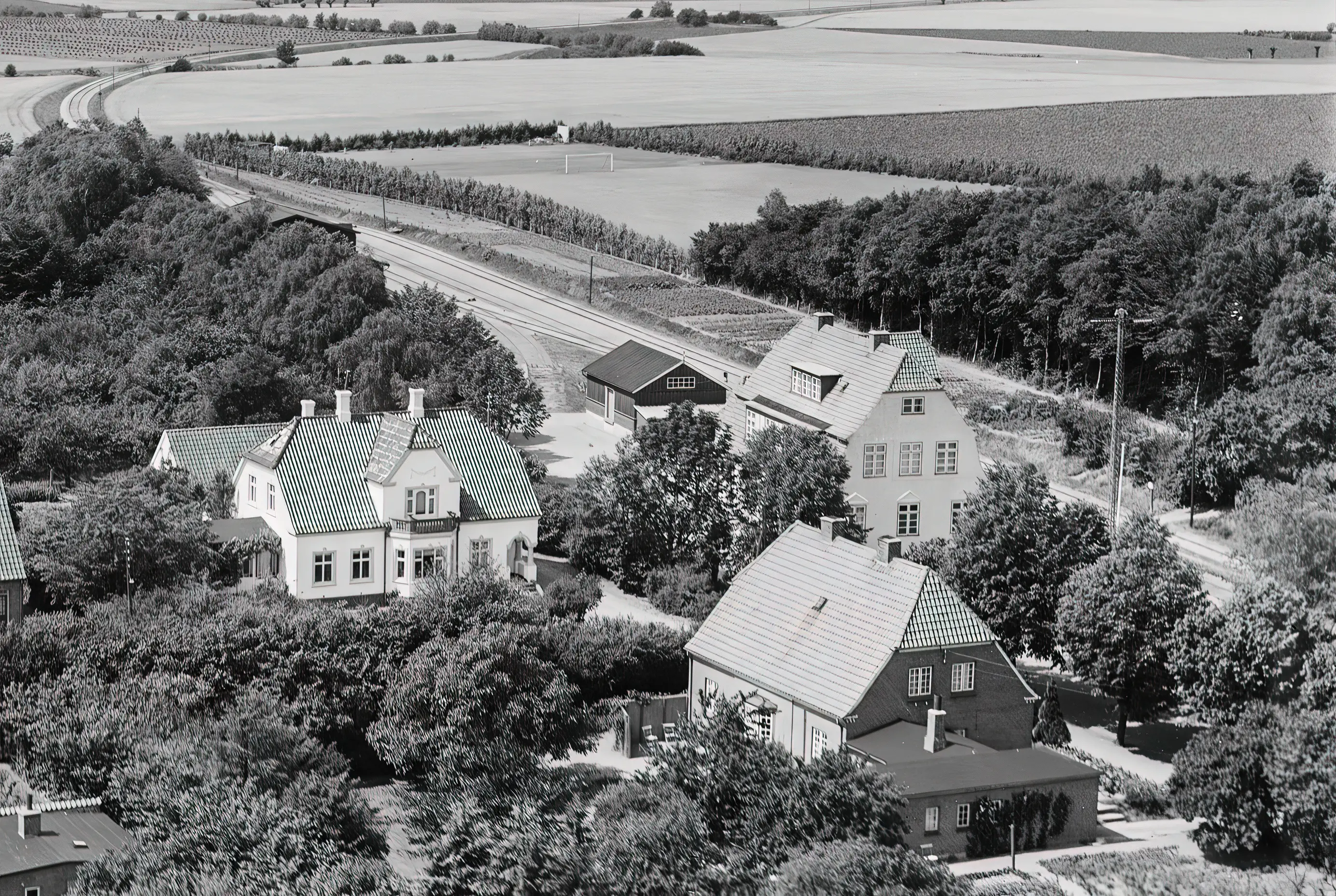 Billede af Horslunde Station. Billede af Horslunde Station.