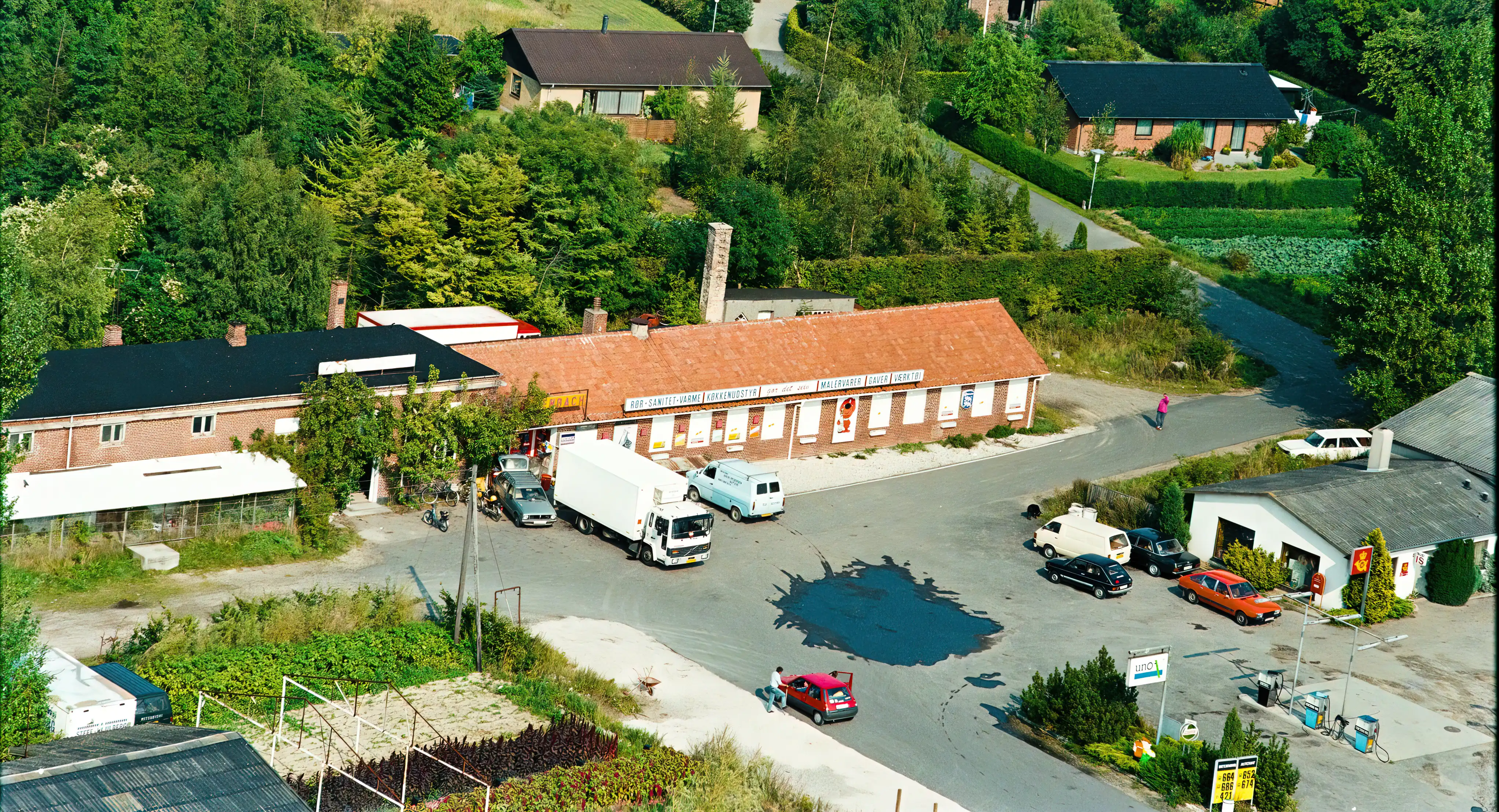 Billede af Torrig Stations gamle MTJ remise (venstre side af bygningen). Billede af Torrig Stations gamle MTJ remise (venstre side af bygningen).