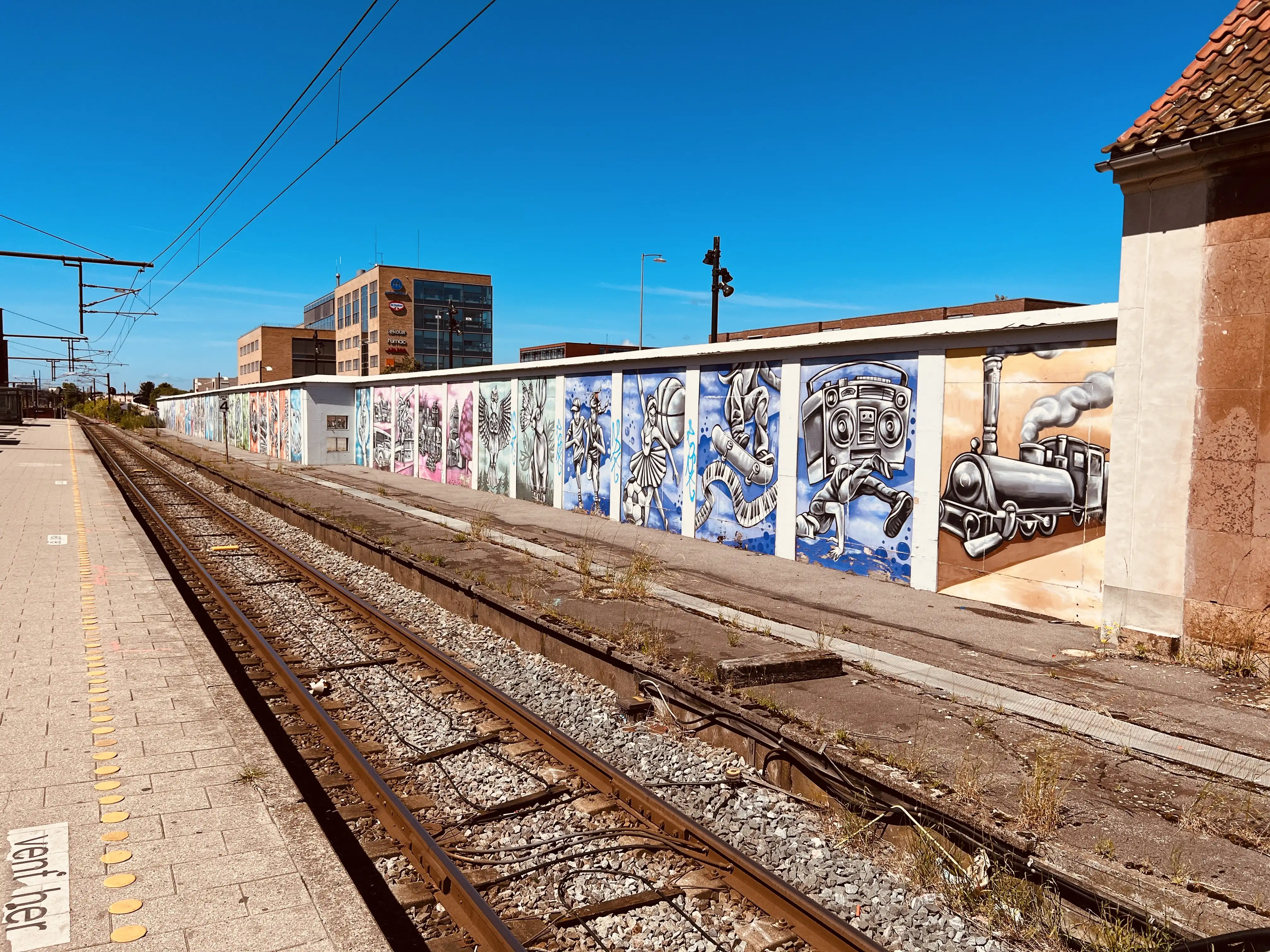 Billede af Glostrup Station.