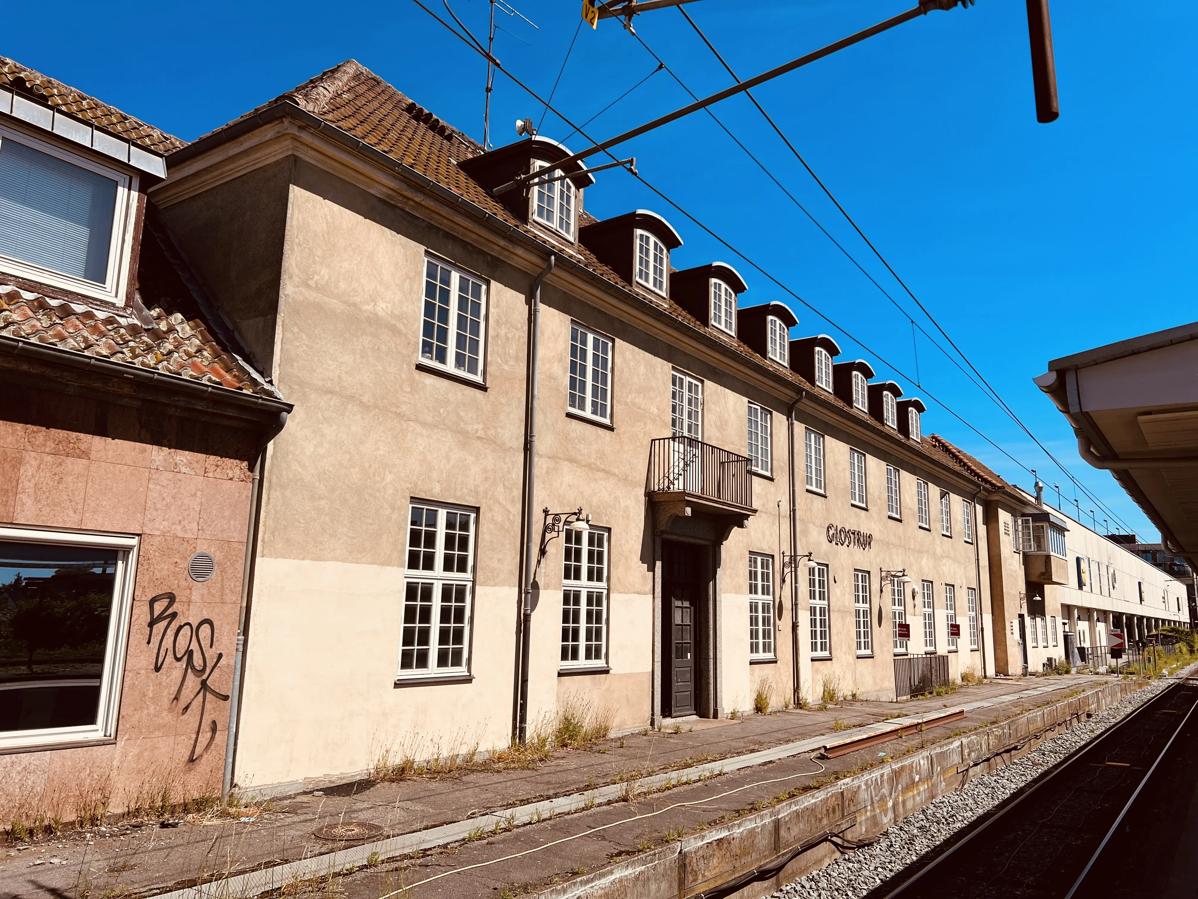 Billede af Glostrup Station.