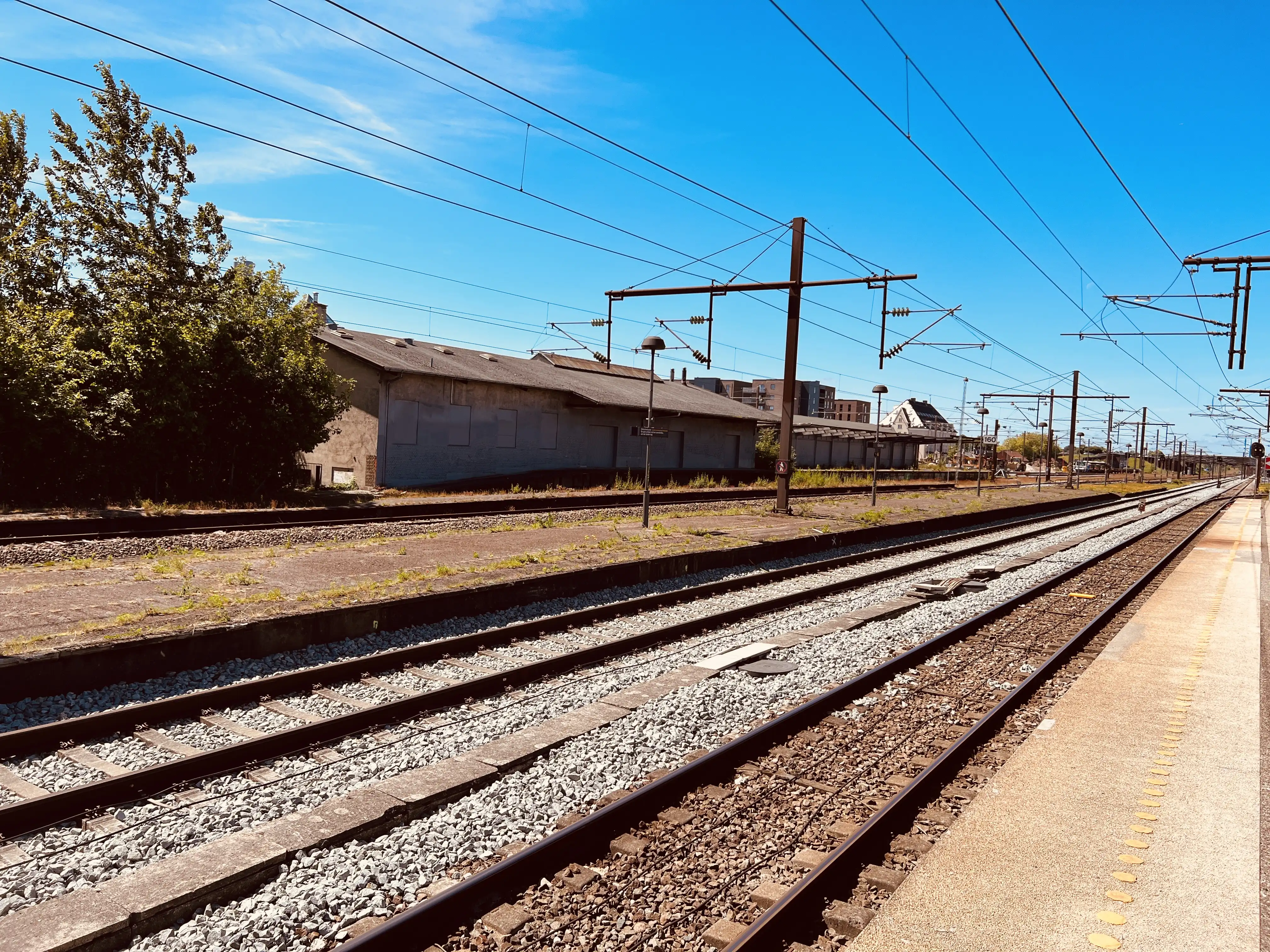 Billede af Glostrup Stations varehus.