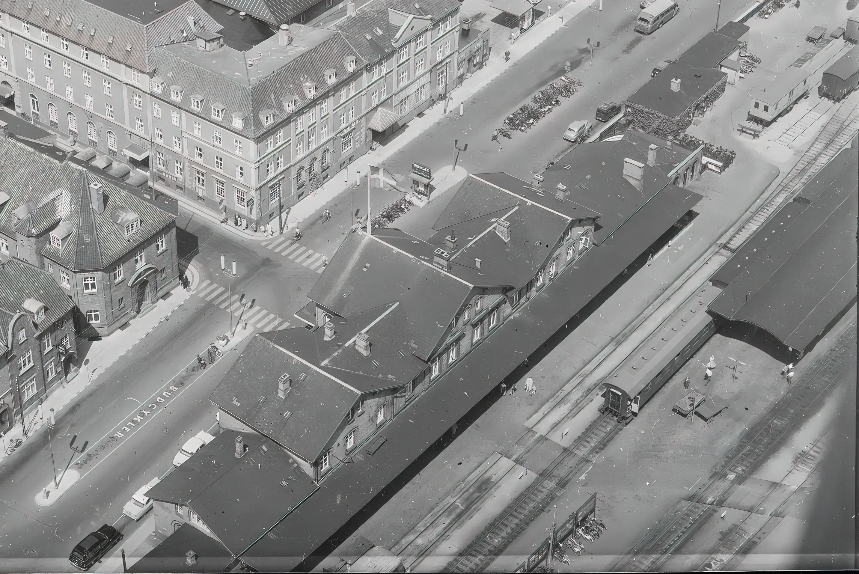 Billede af Nykøbing Falster Station. Billede af Nykøbing Falster Station.