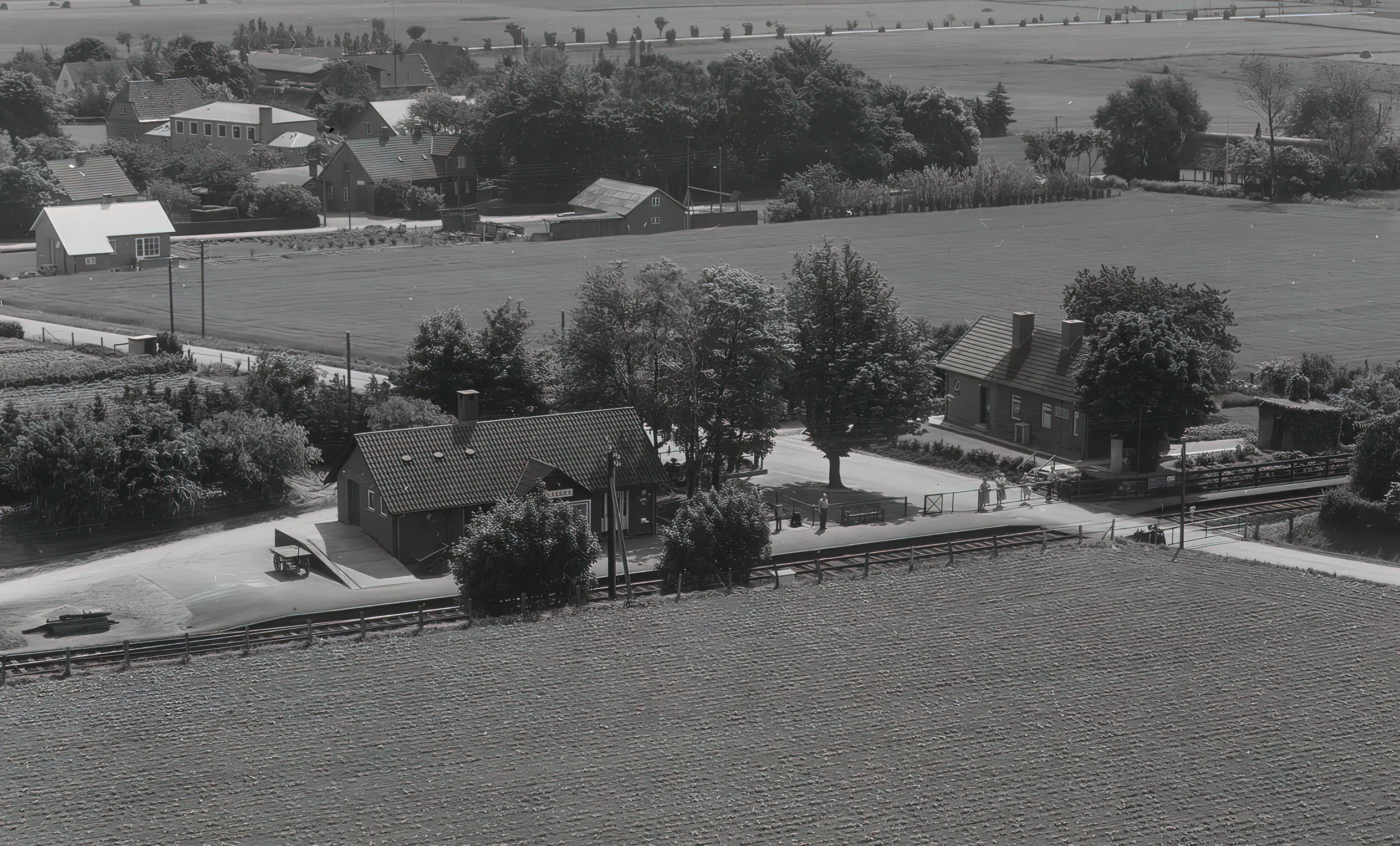 Billede af Marrebæk Station. Billede af Marrebæk Station.
