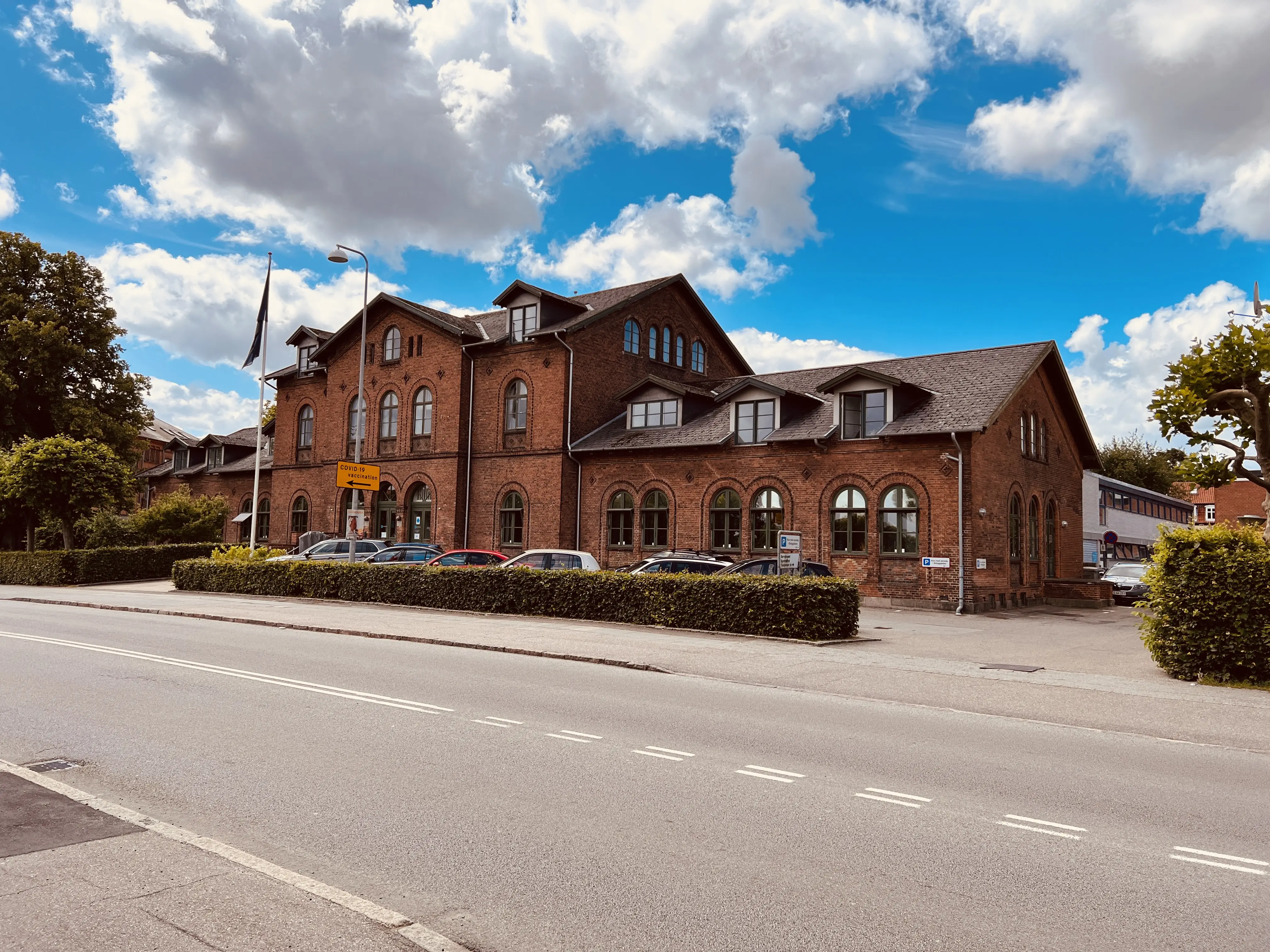 Billede af Helsingør Banegård. Billede af Helsingør Banegård.