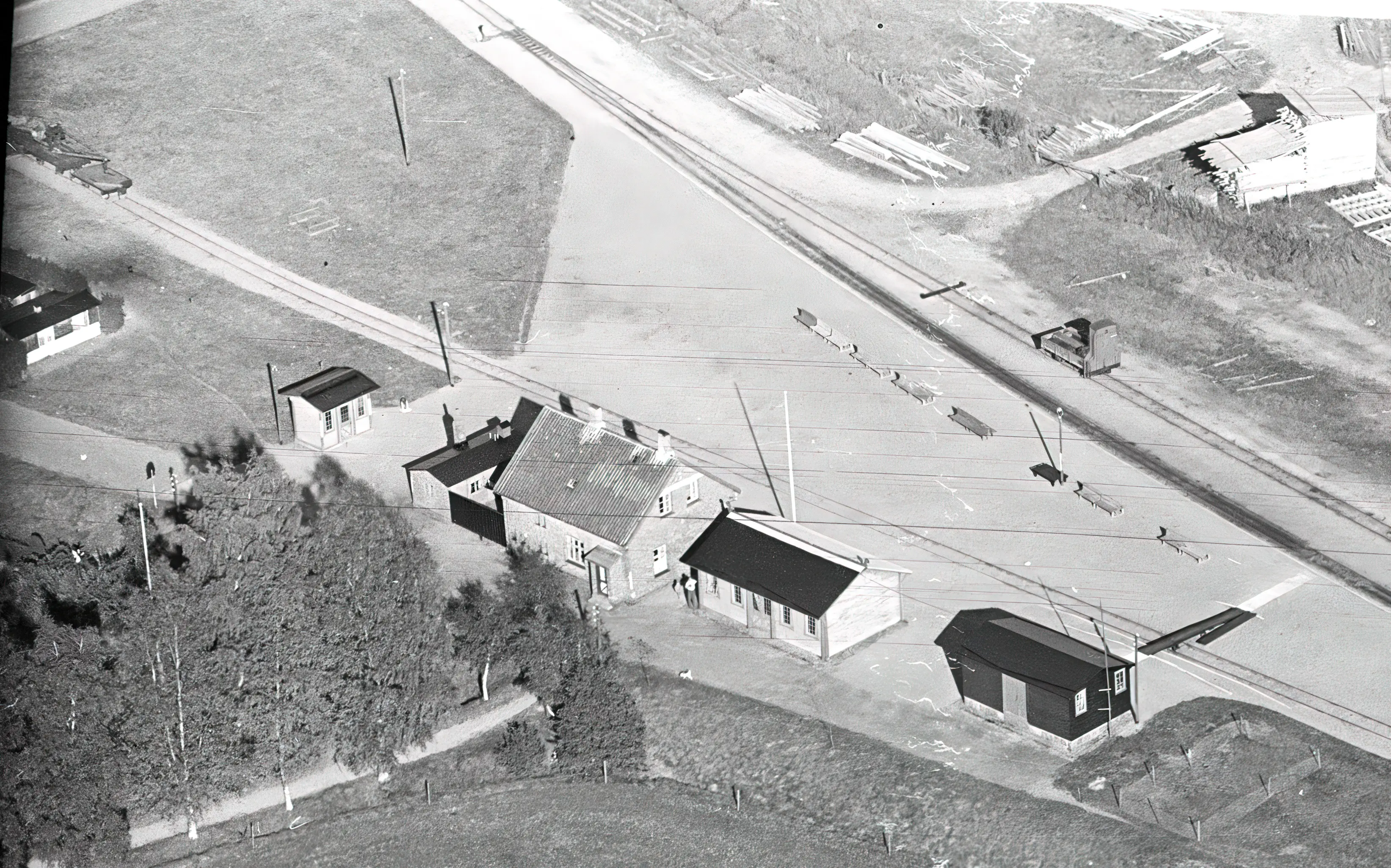 Billede af Almindingen Station. Billede af Almindingen Station.