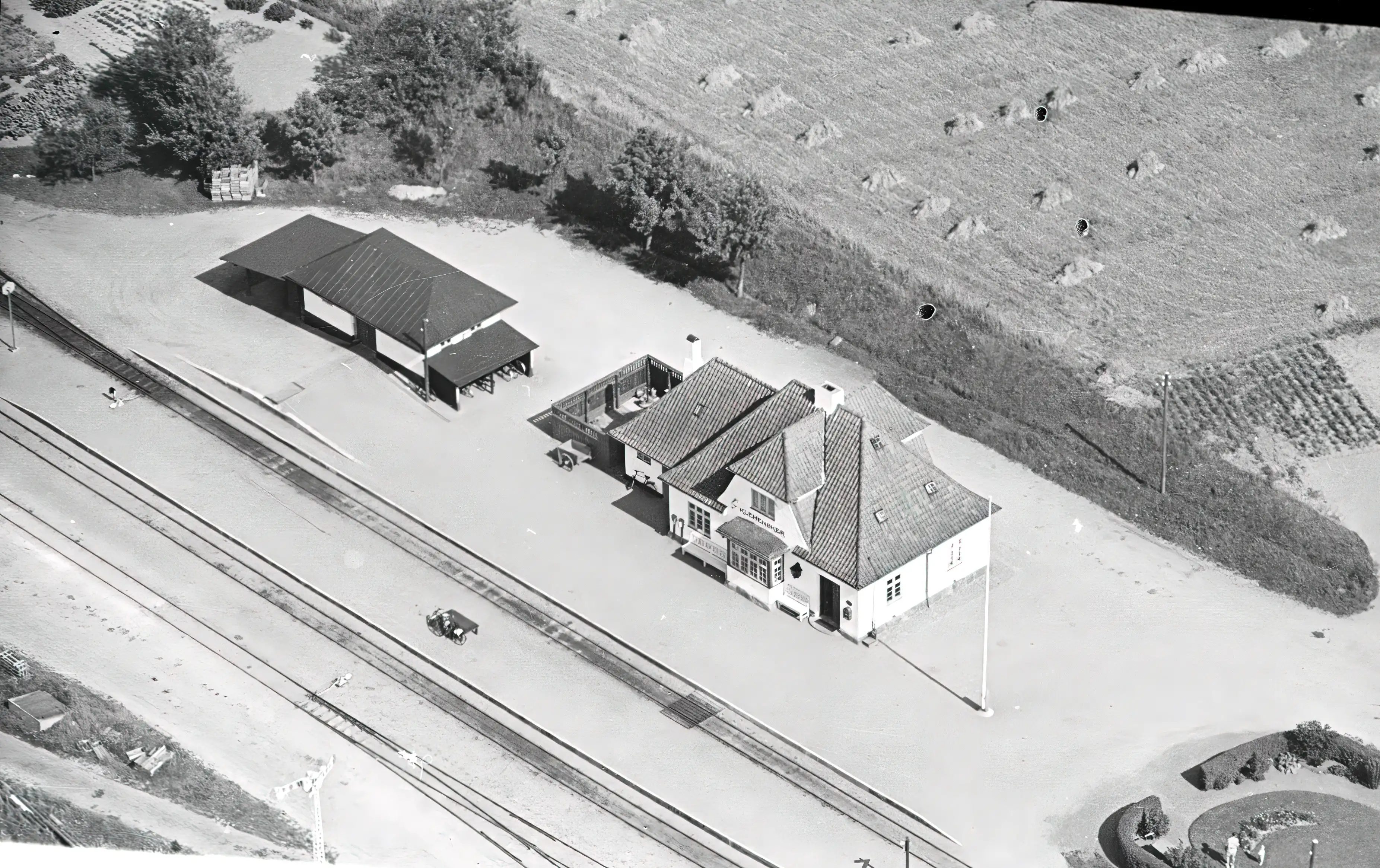 Billede af Klemensker Station. Billede af Klemensker Station.