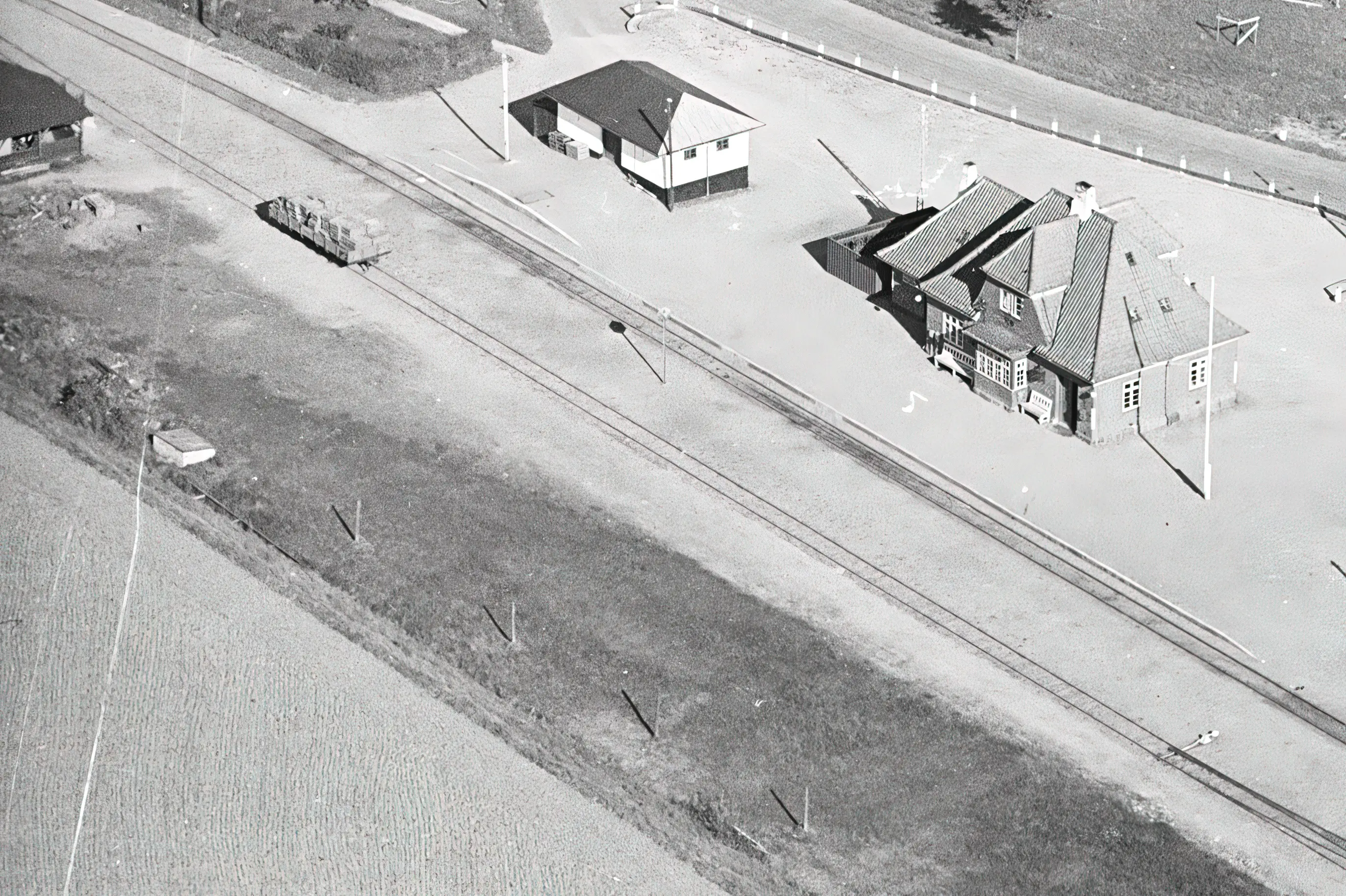Billede af Rø Station. Billede af Rø Station.