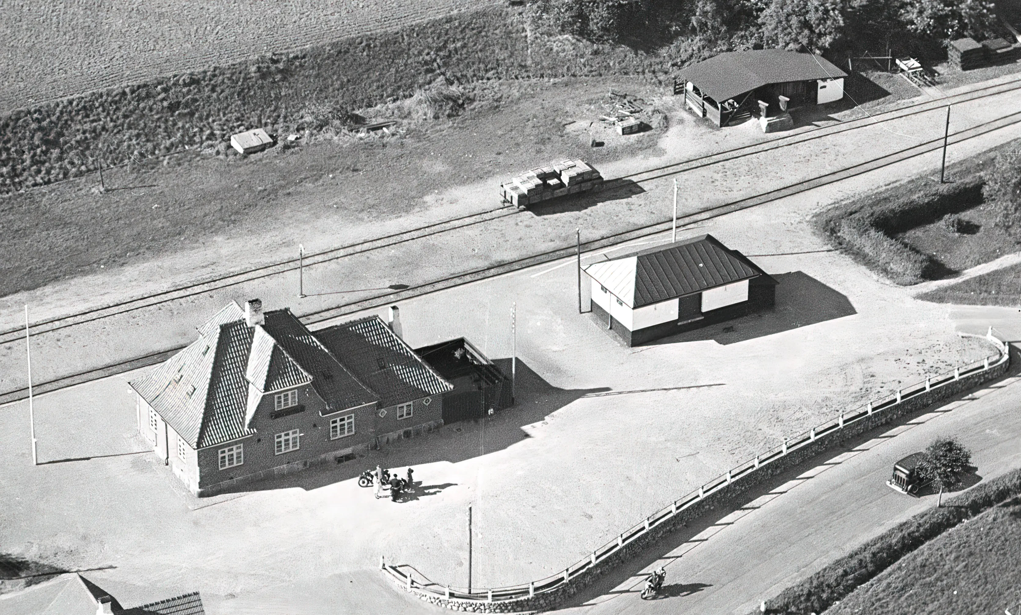 Billede af Rø Station. Billede af Rø Station.