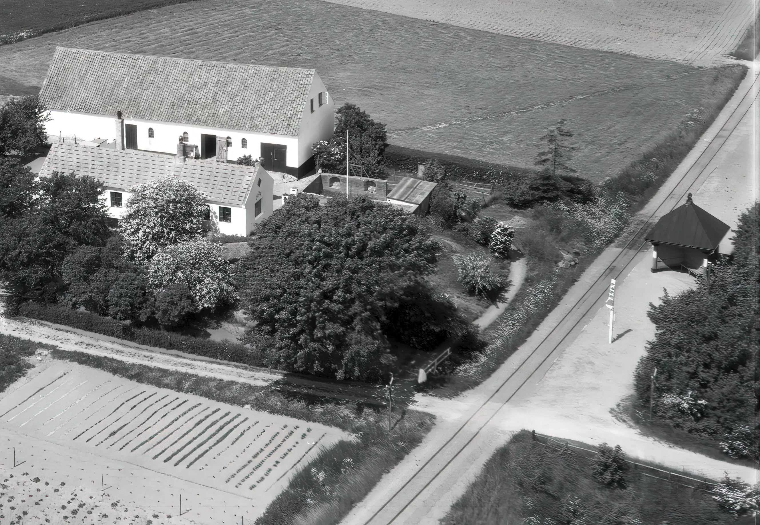 Billede af Sandkås Trinbræt. Billede af Sandkås Trinbræt.
