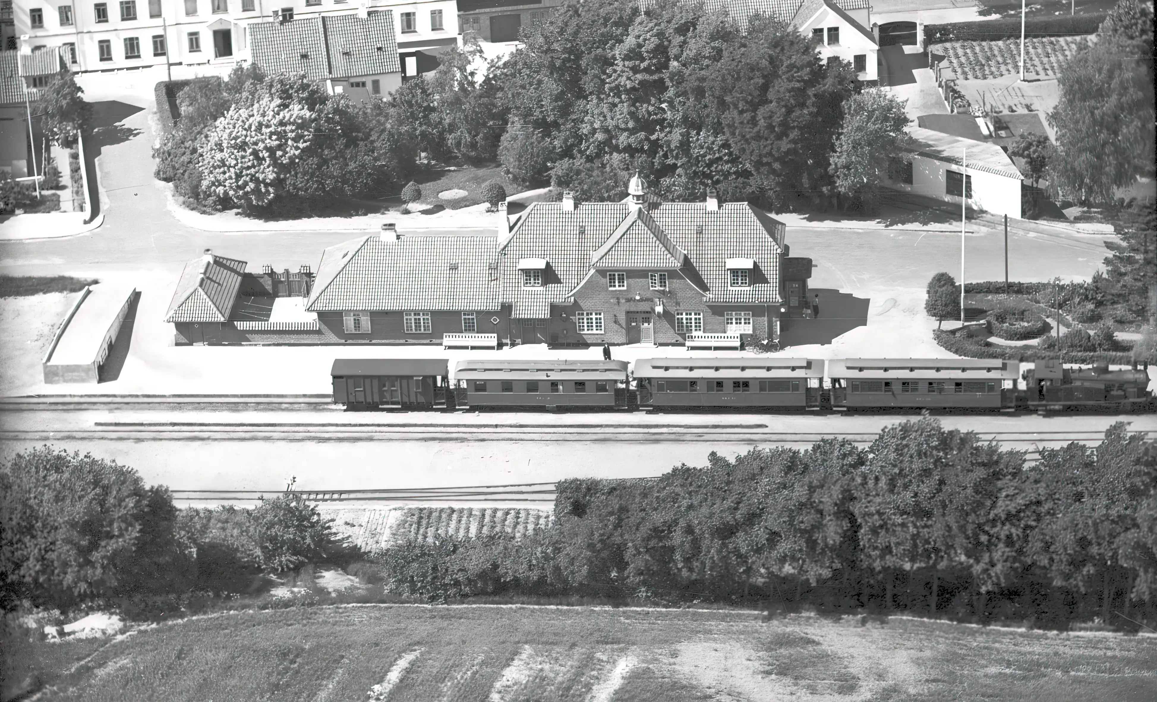 Billede af Sandvig Station. Billede af Sandvig Station.
