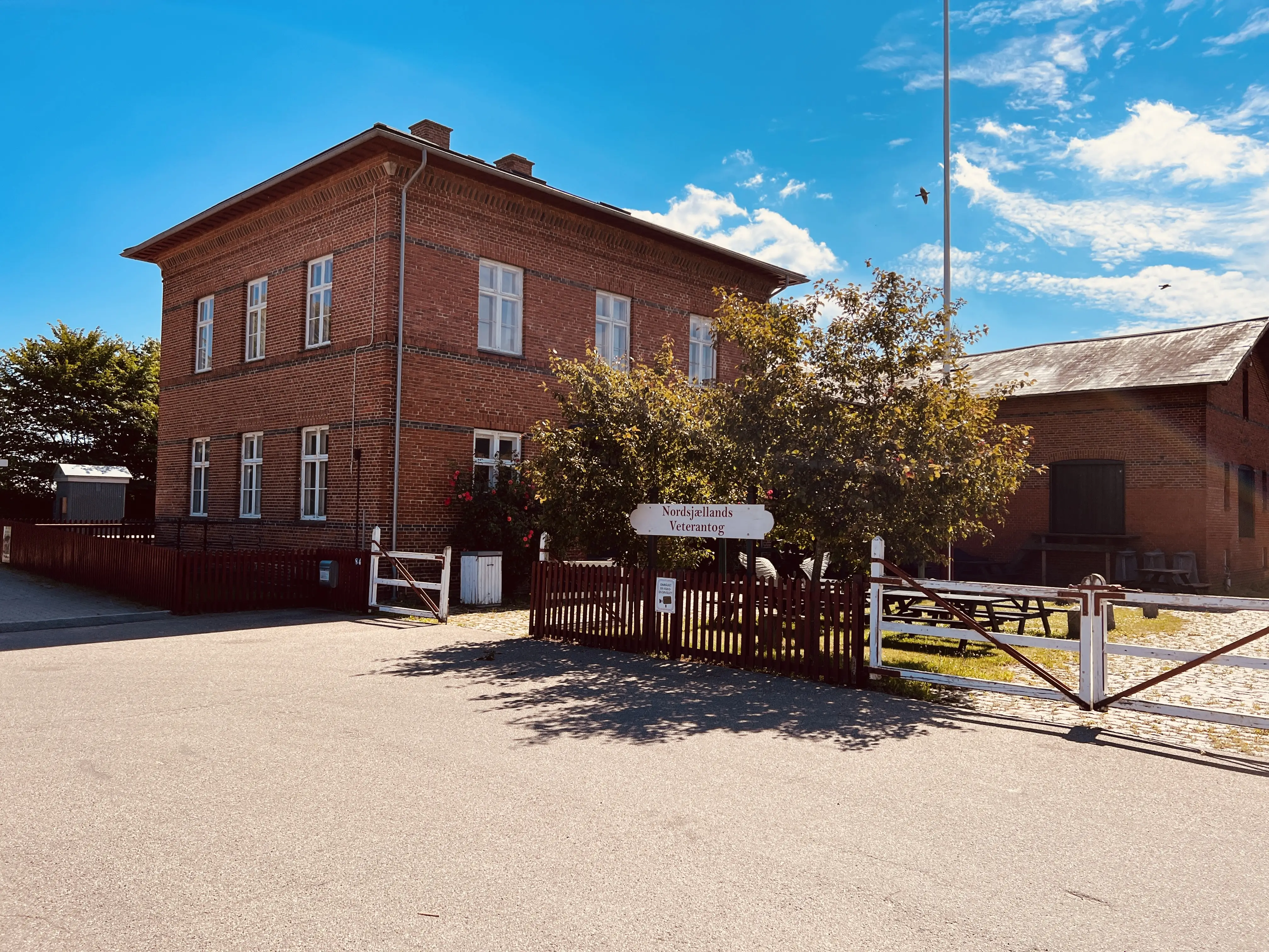 Billede af Græsted Station.