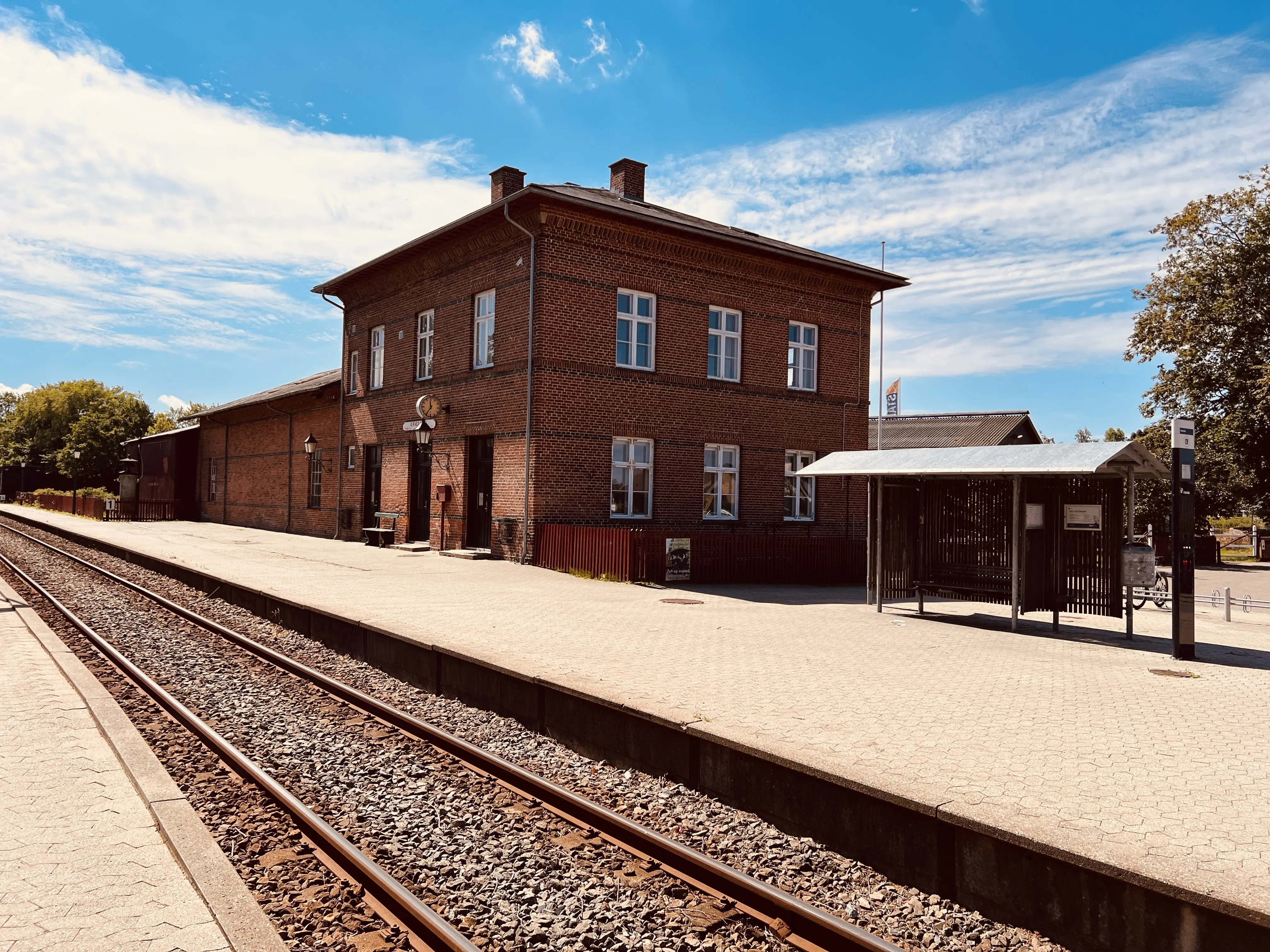 Billede af Græsted Station.