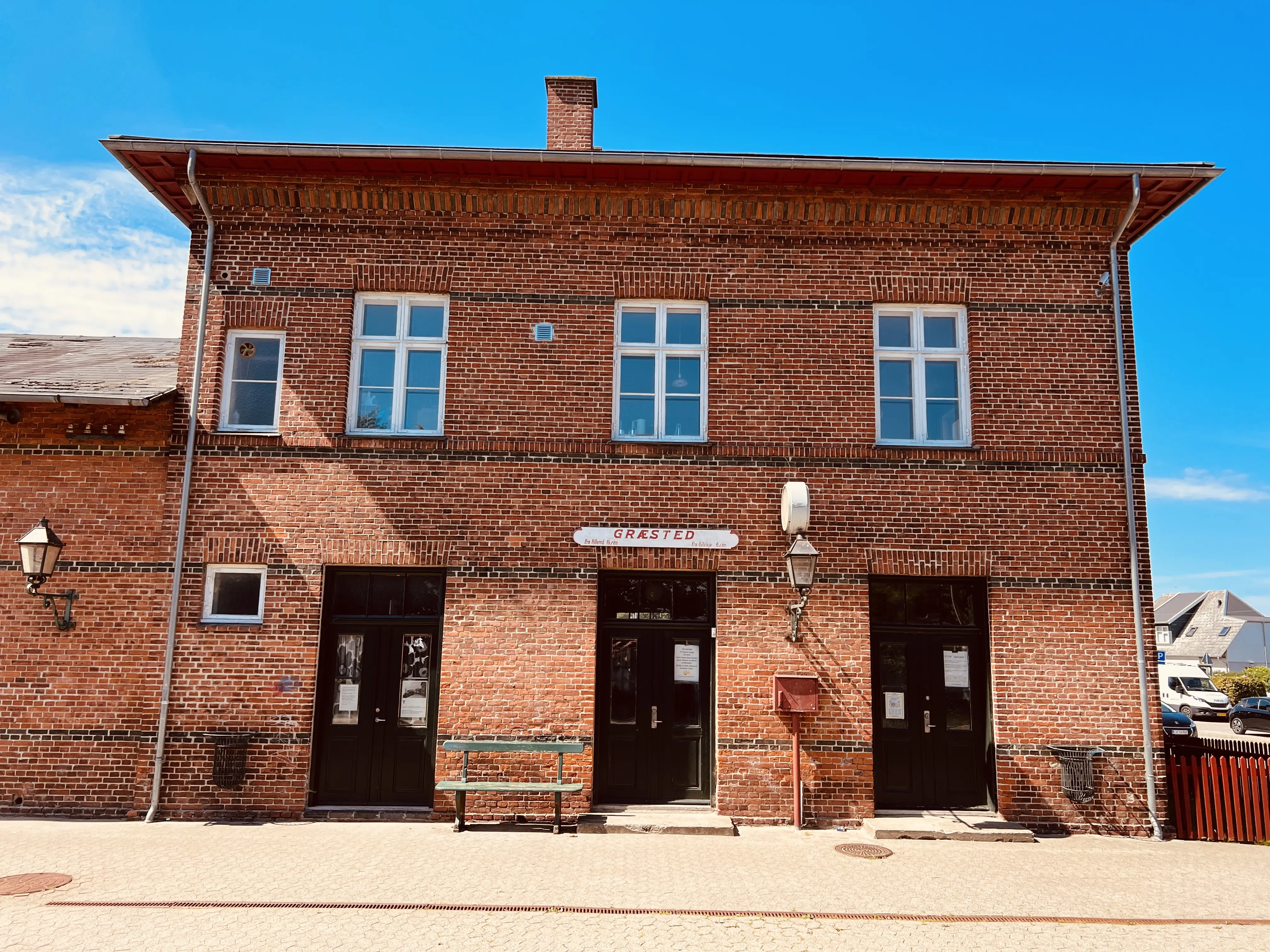 Billede af Græsted Station.