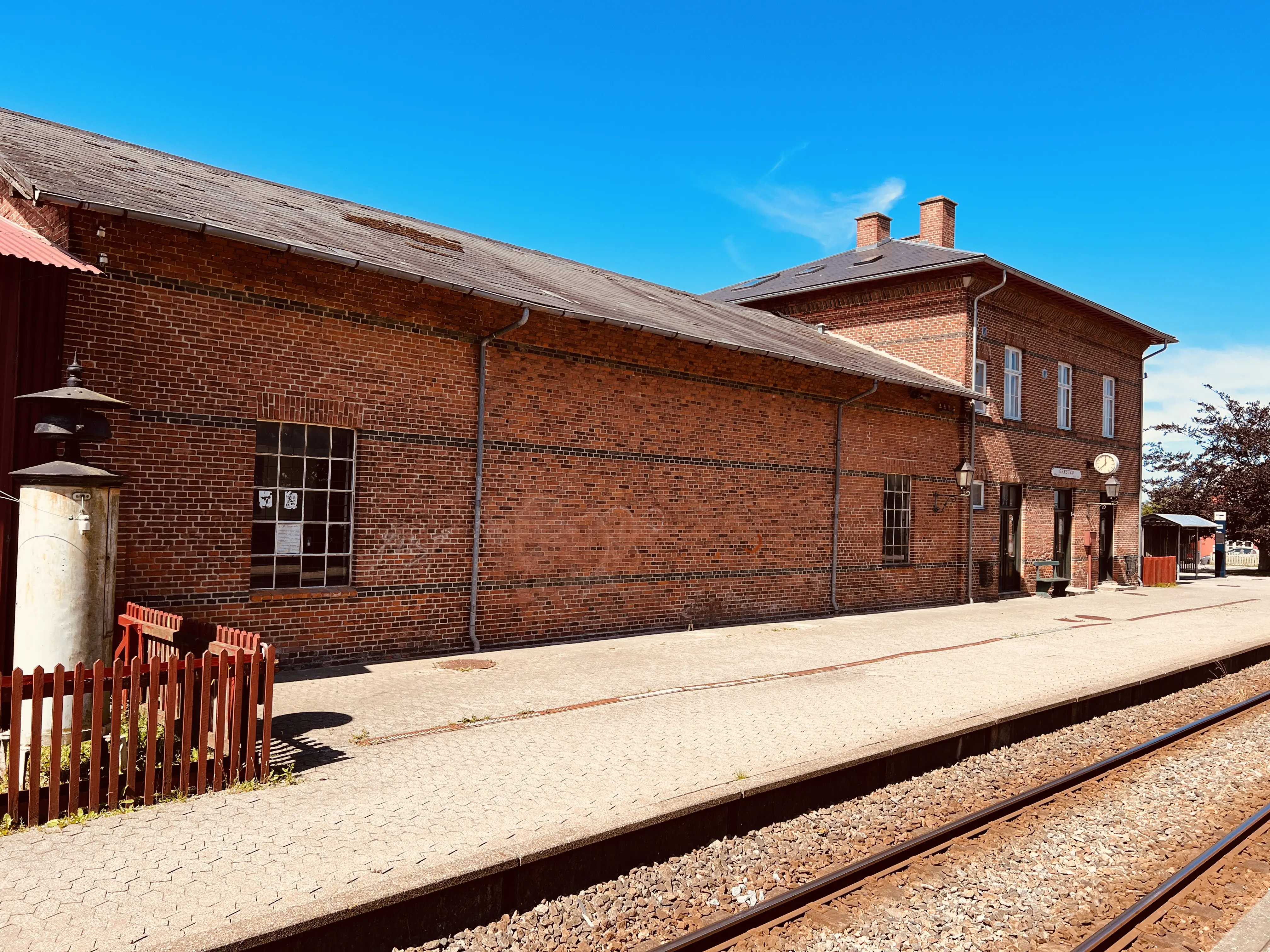 Billede af Græsted Station.