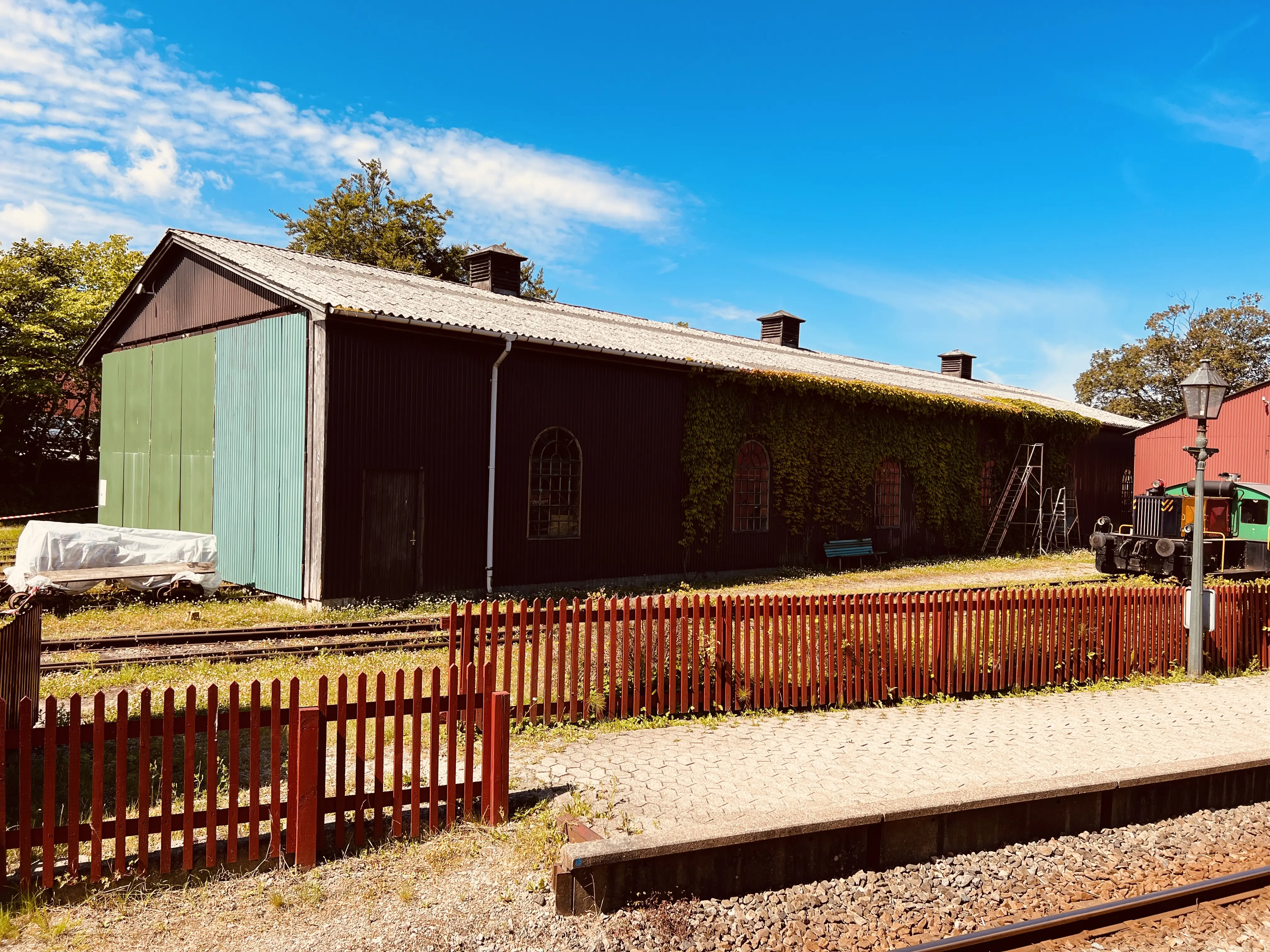 Billede af Græsted Station.