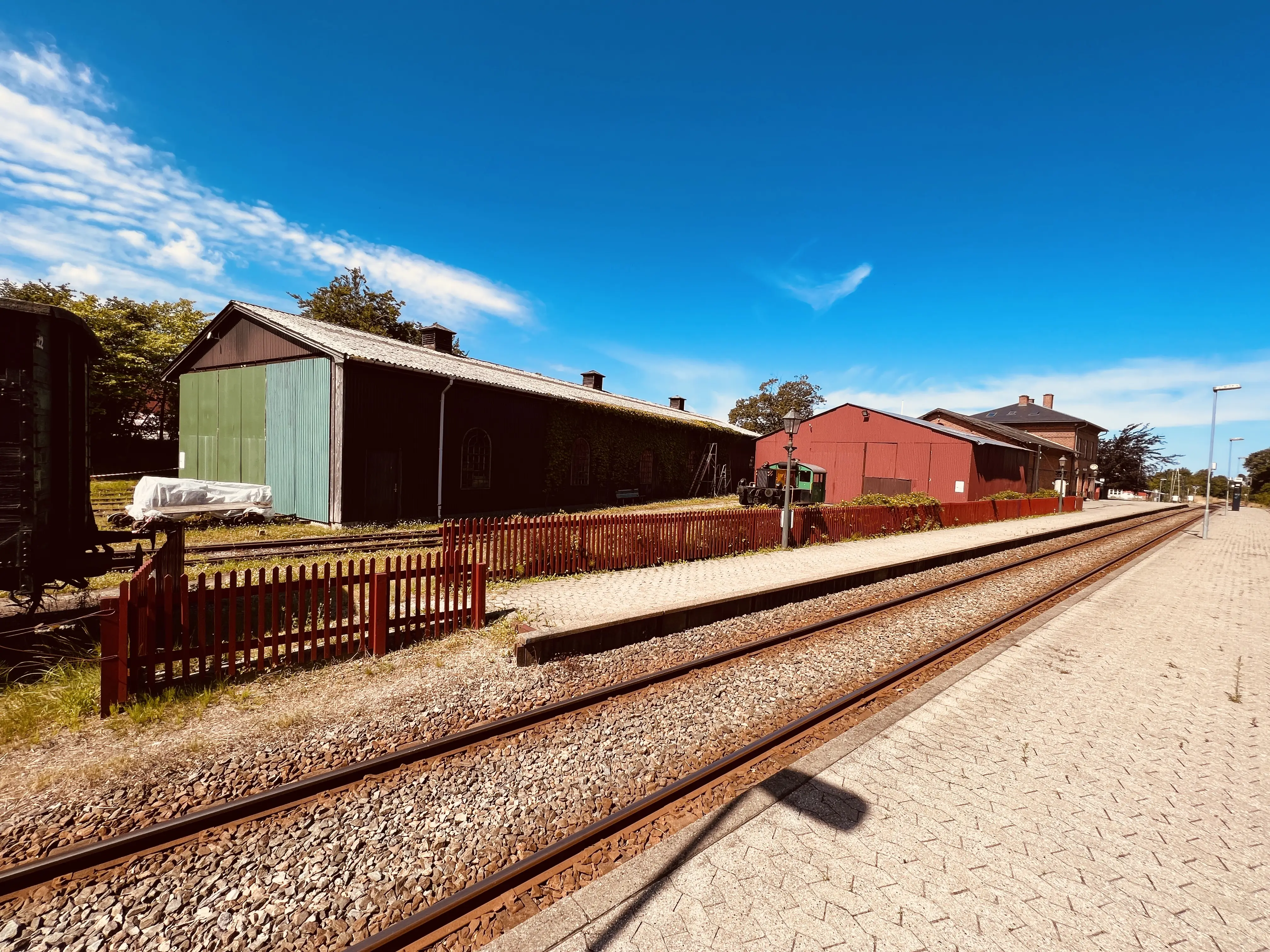 Billede af Græsted Station.
