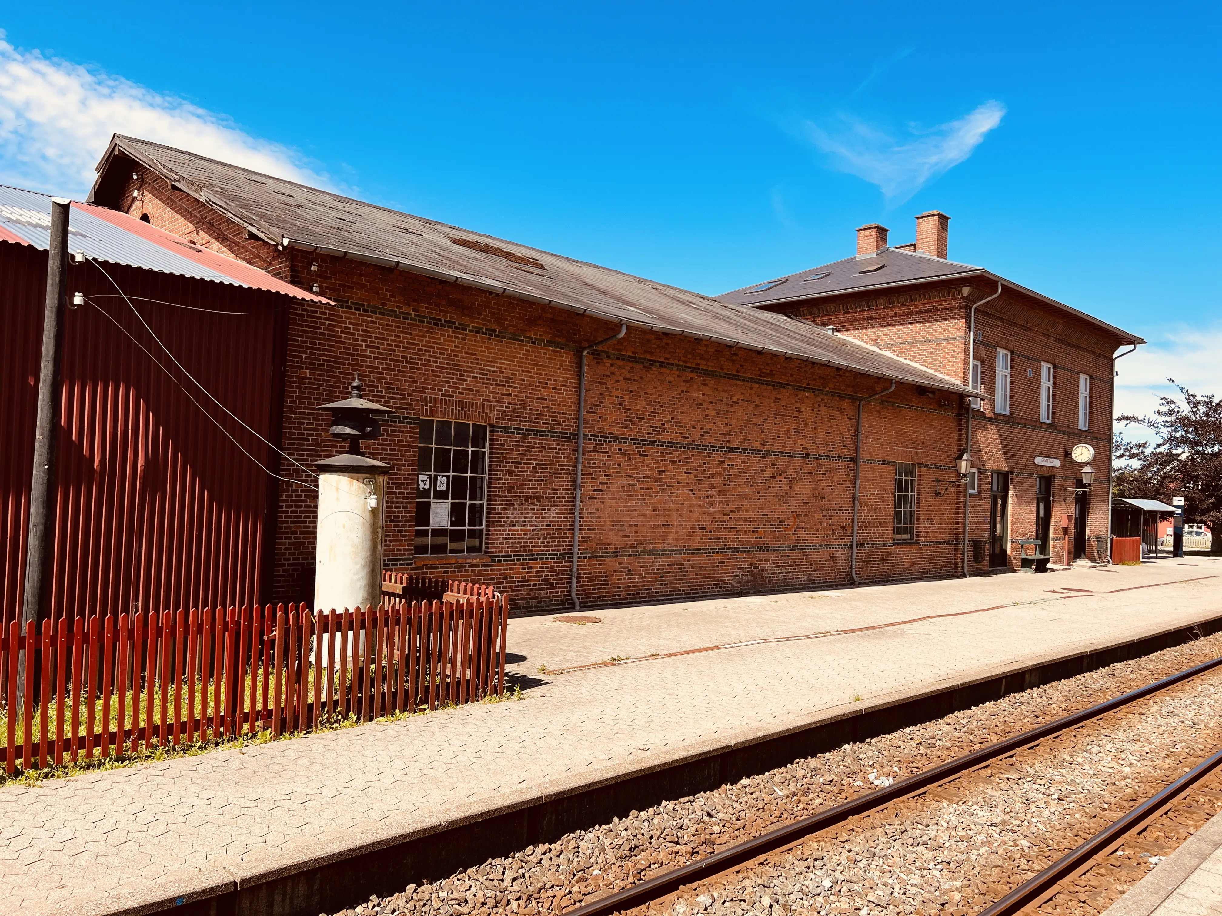 Billede af Græsted Station.