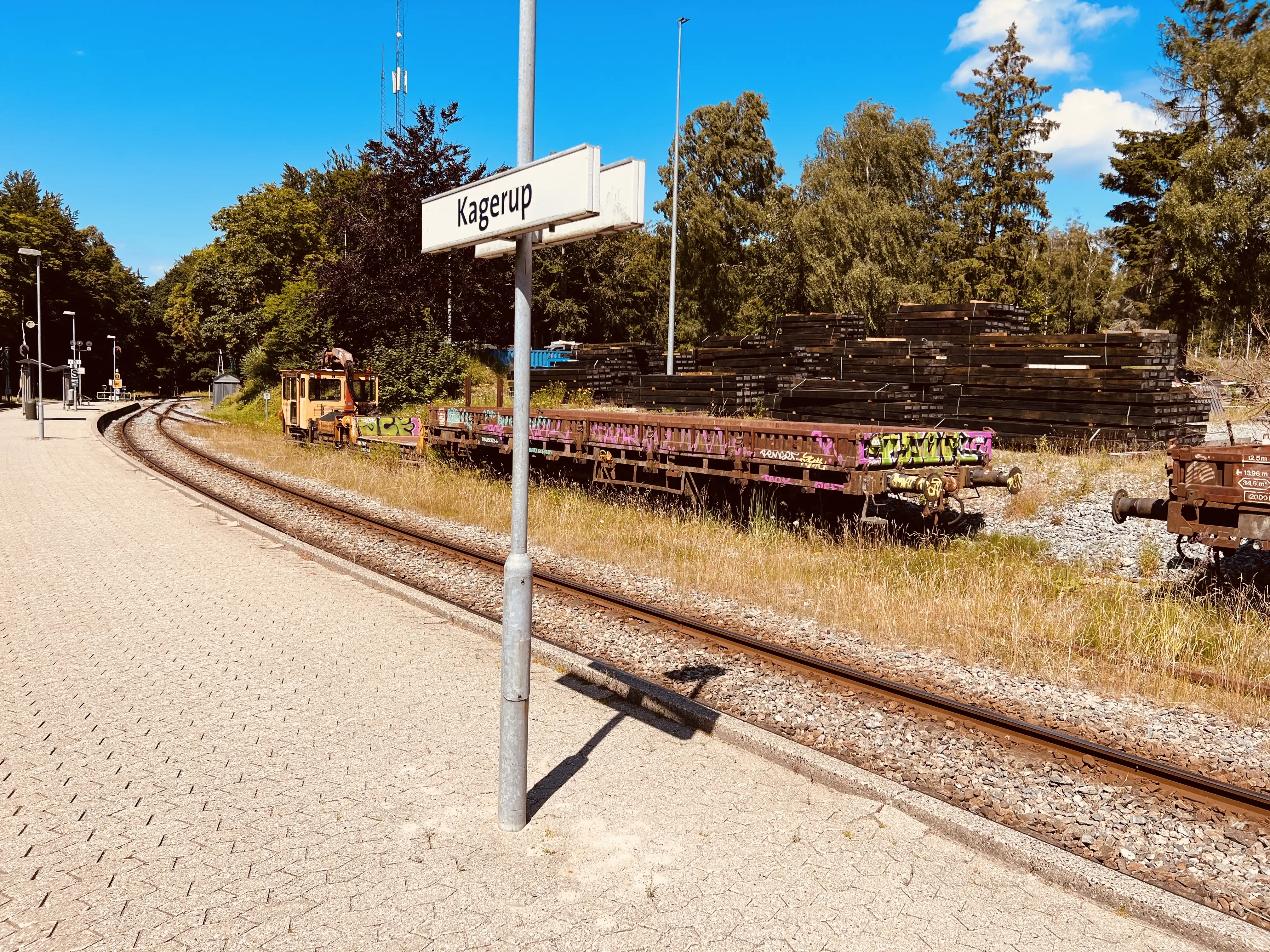 Billede af Kagerup Station. Billede af Kagerup Station.