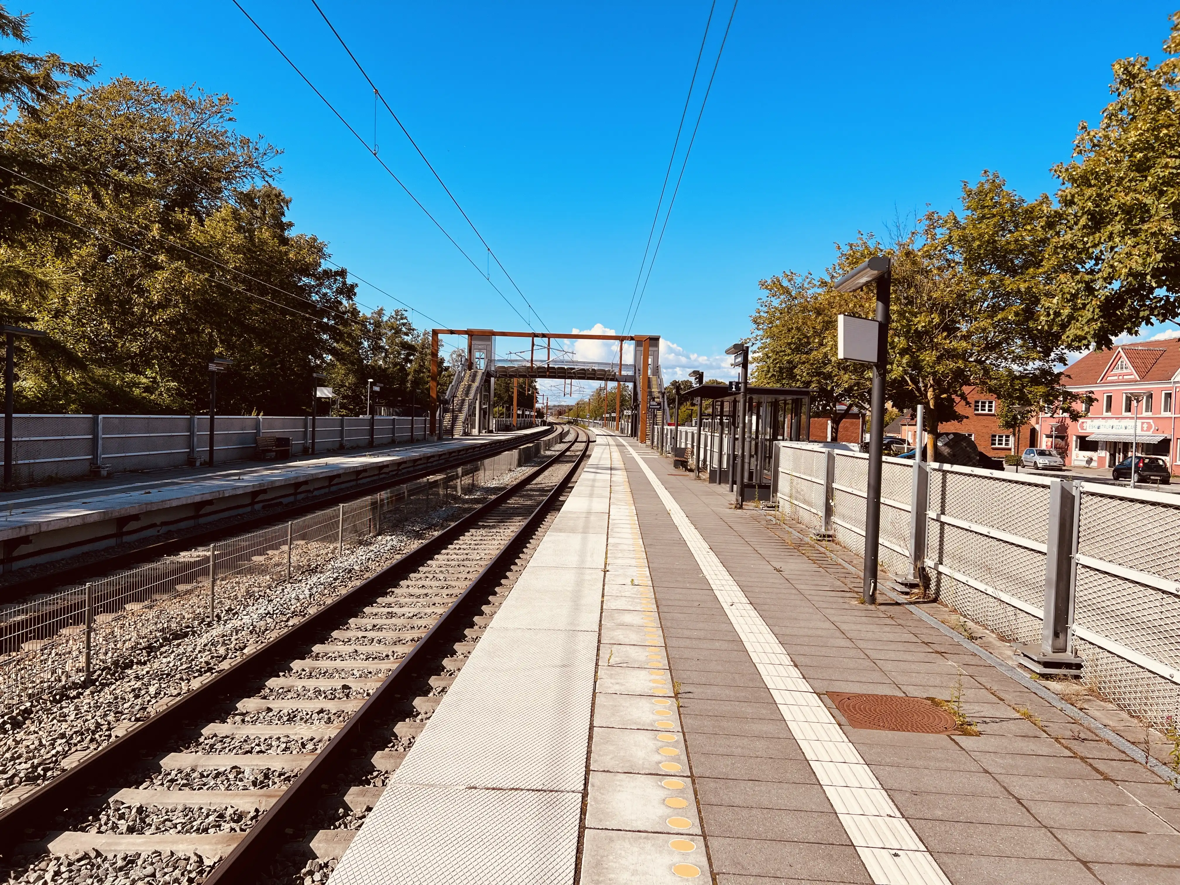 Billede af Eskilstrup Trinbræt. Billede af Eskilstrup Trinbræt.