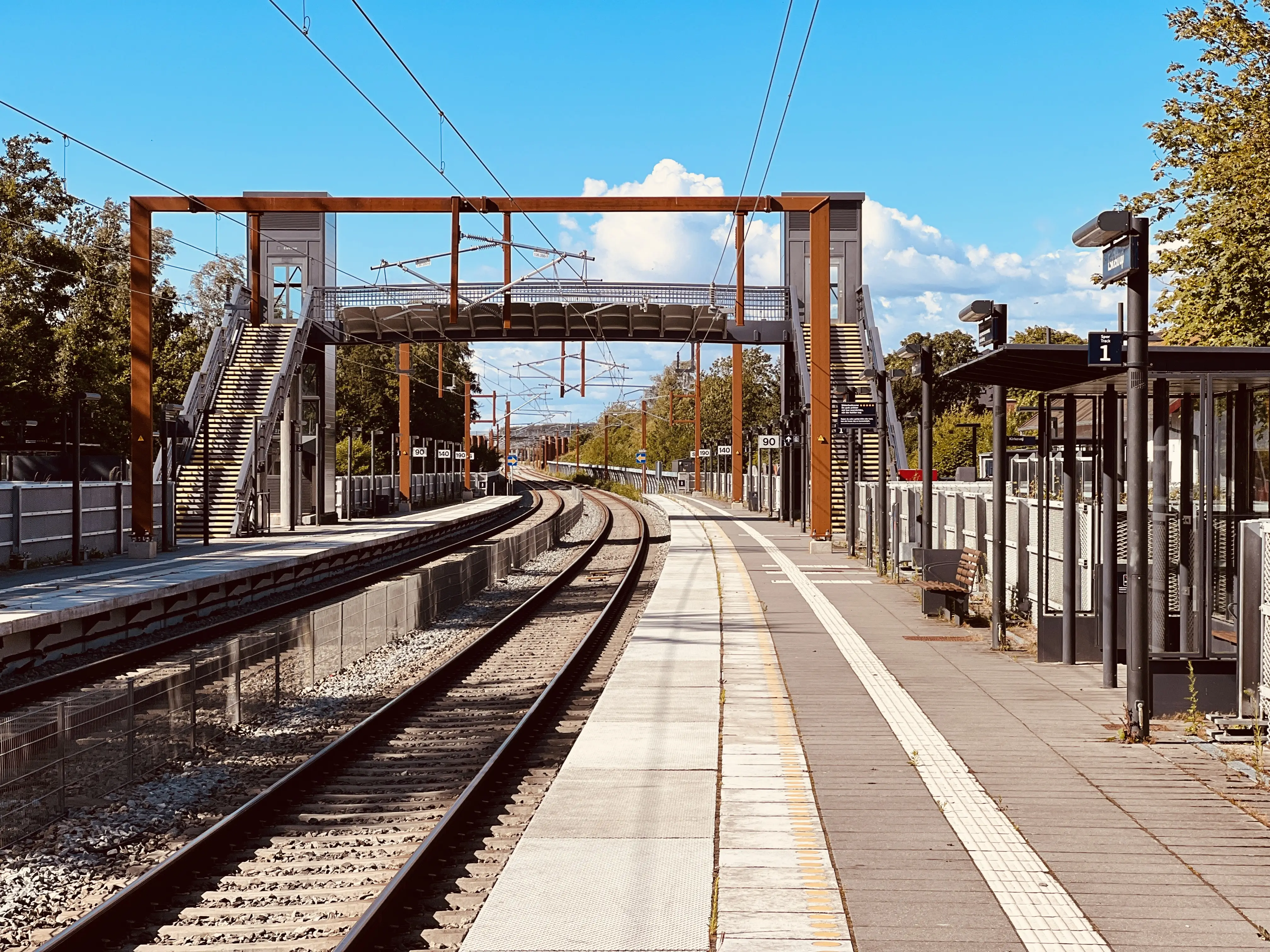 Billede af Eskilstrup Trinbræt. Billede af Eskilstrup Trinbræt.