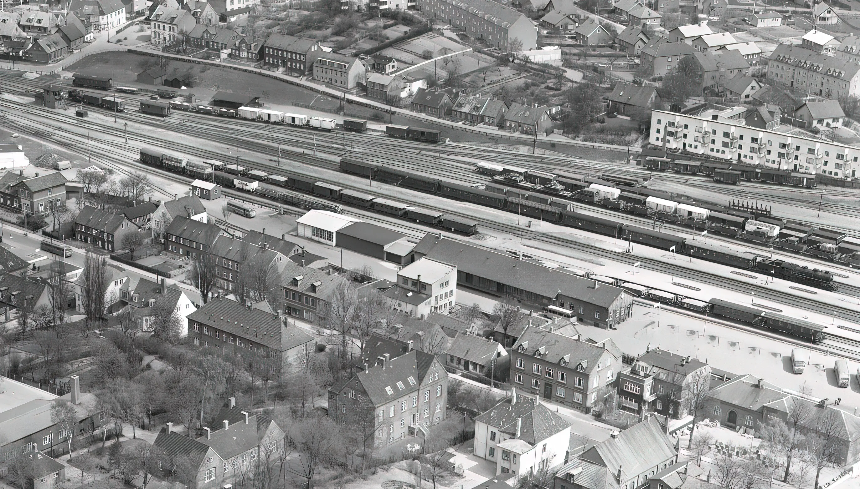 Billede af Næstved Stations varehus.
