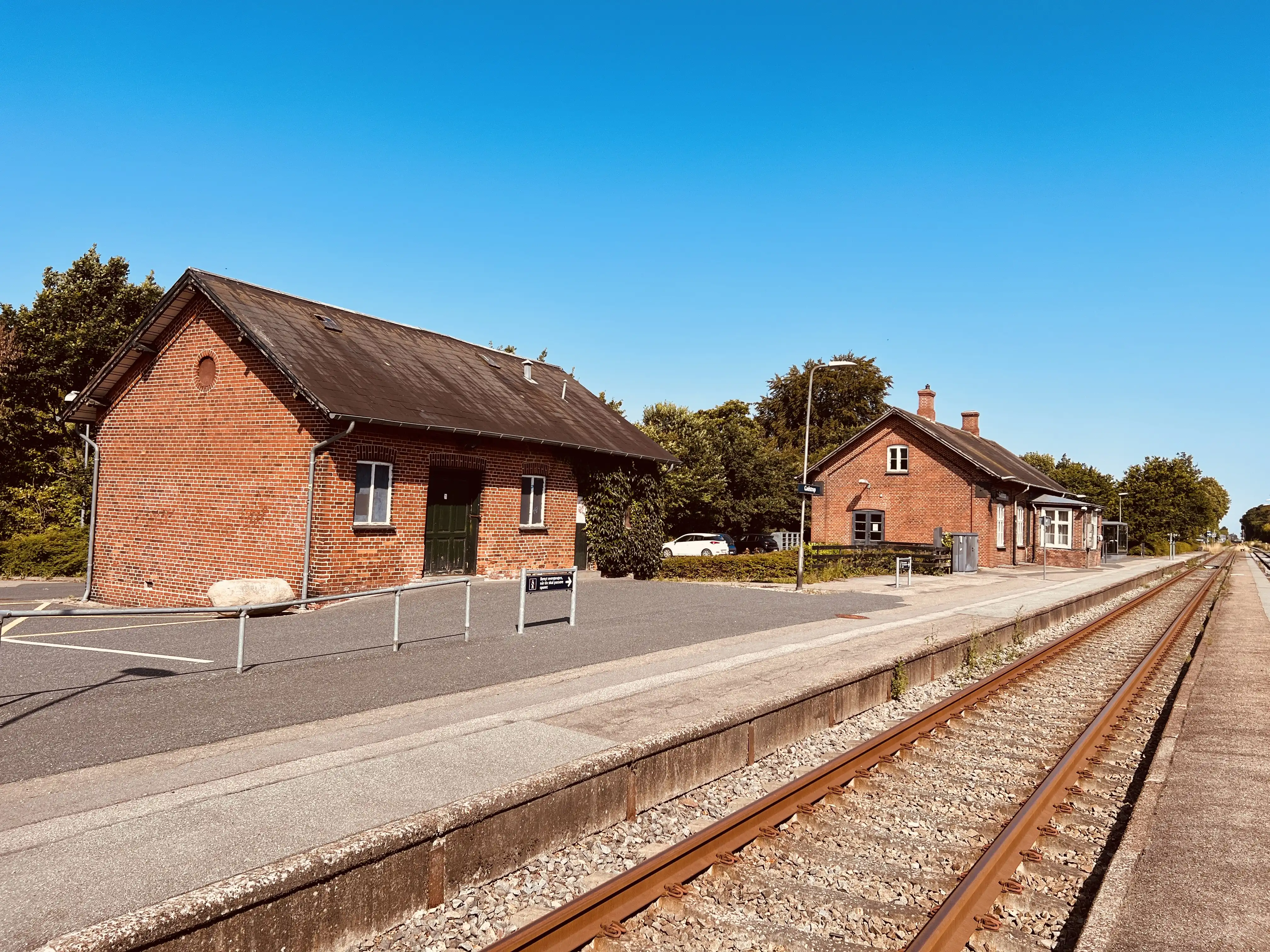 Billede af Gadstrup Stations varehus. Billede af Gadstrup Stations varehus.