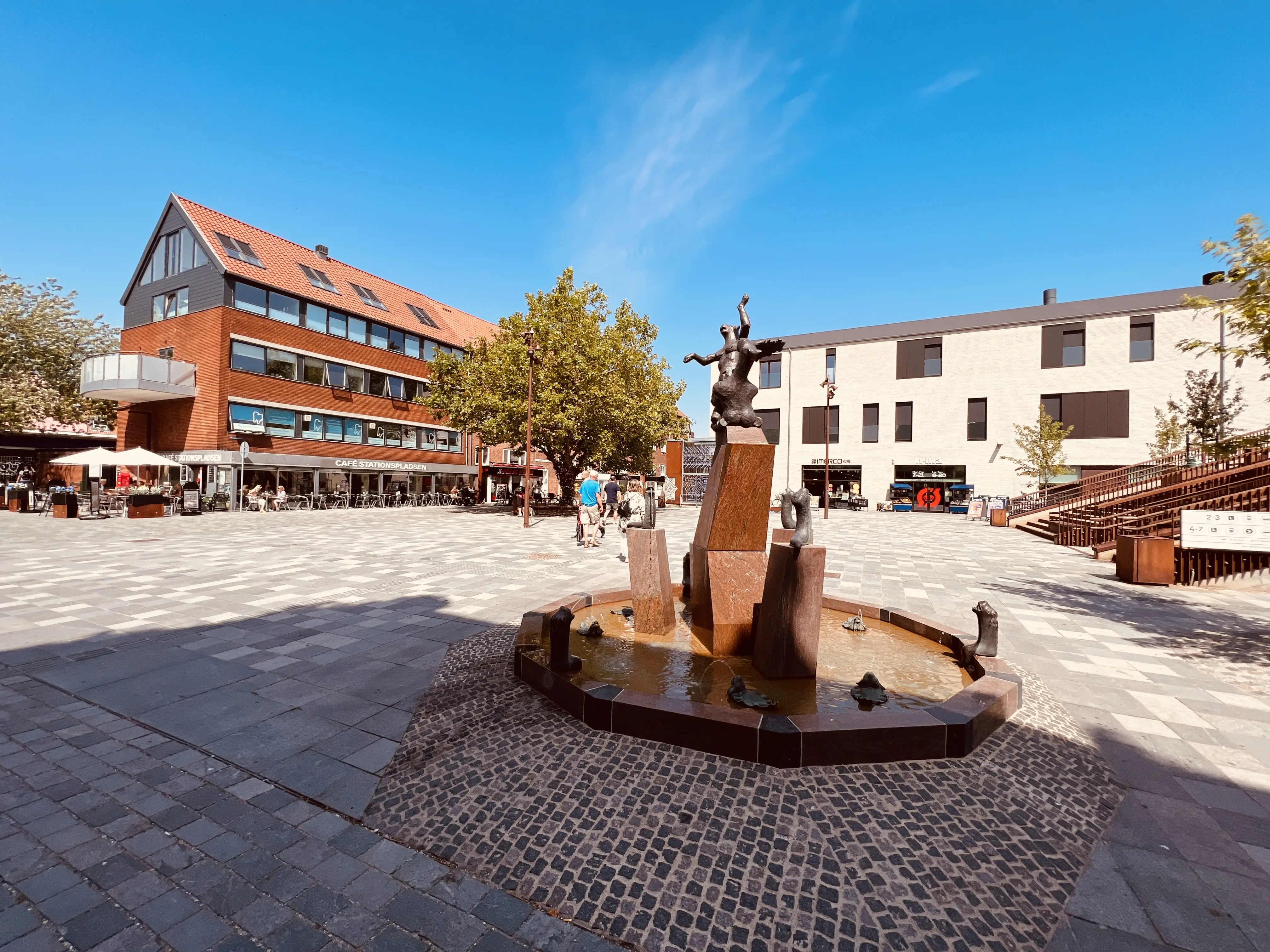 Billede af Køge Vest Station - Station er nedrevet, men Køge Vest Station har ligget her. Billede af Køge Vest Station - Station er nedrevet, men Køge Vest Station har ligget her.