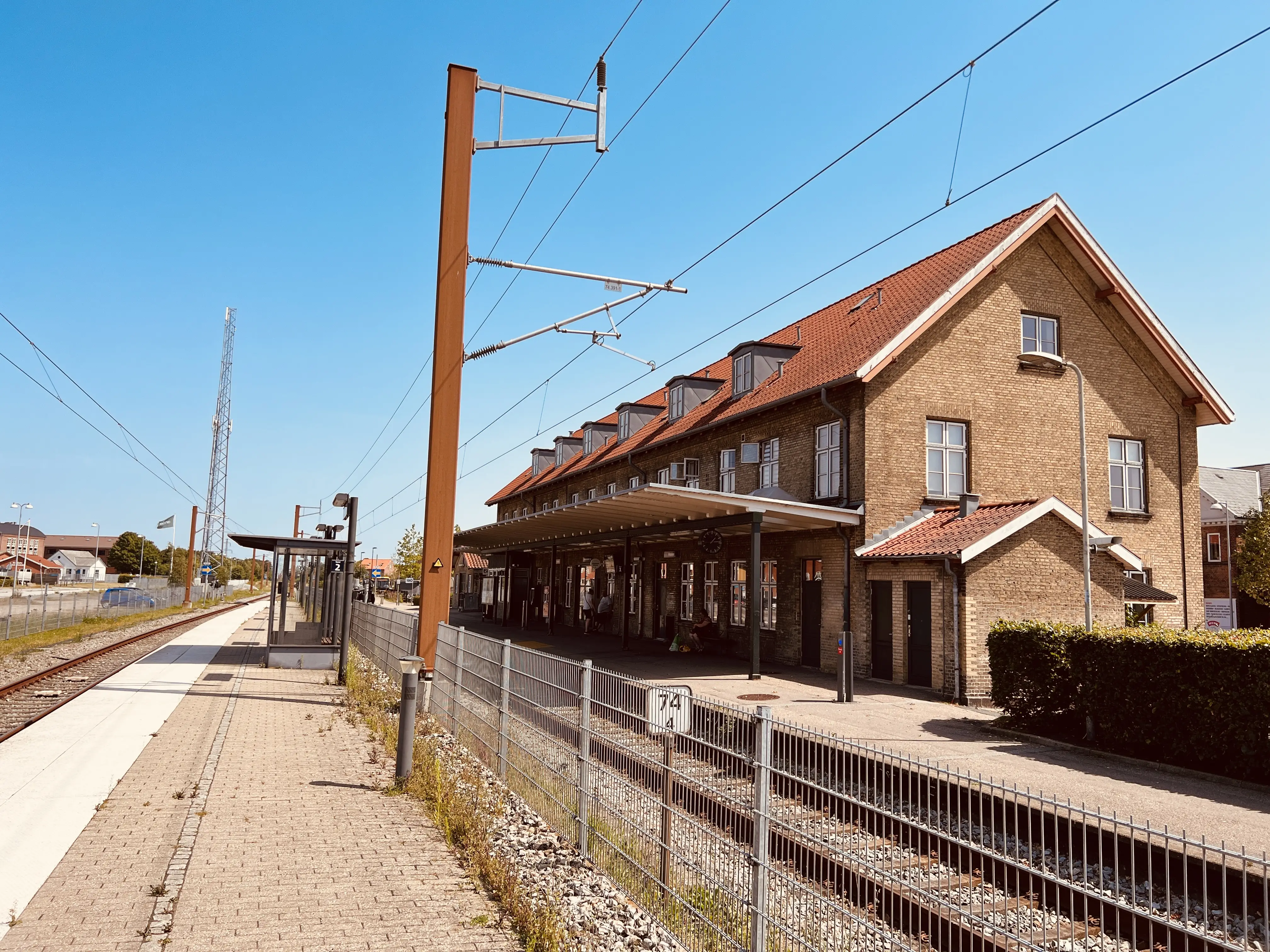 Billede af Haslev Station. Billede af Haslev Station.
