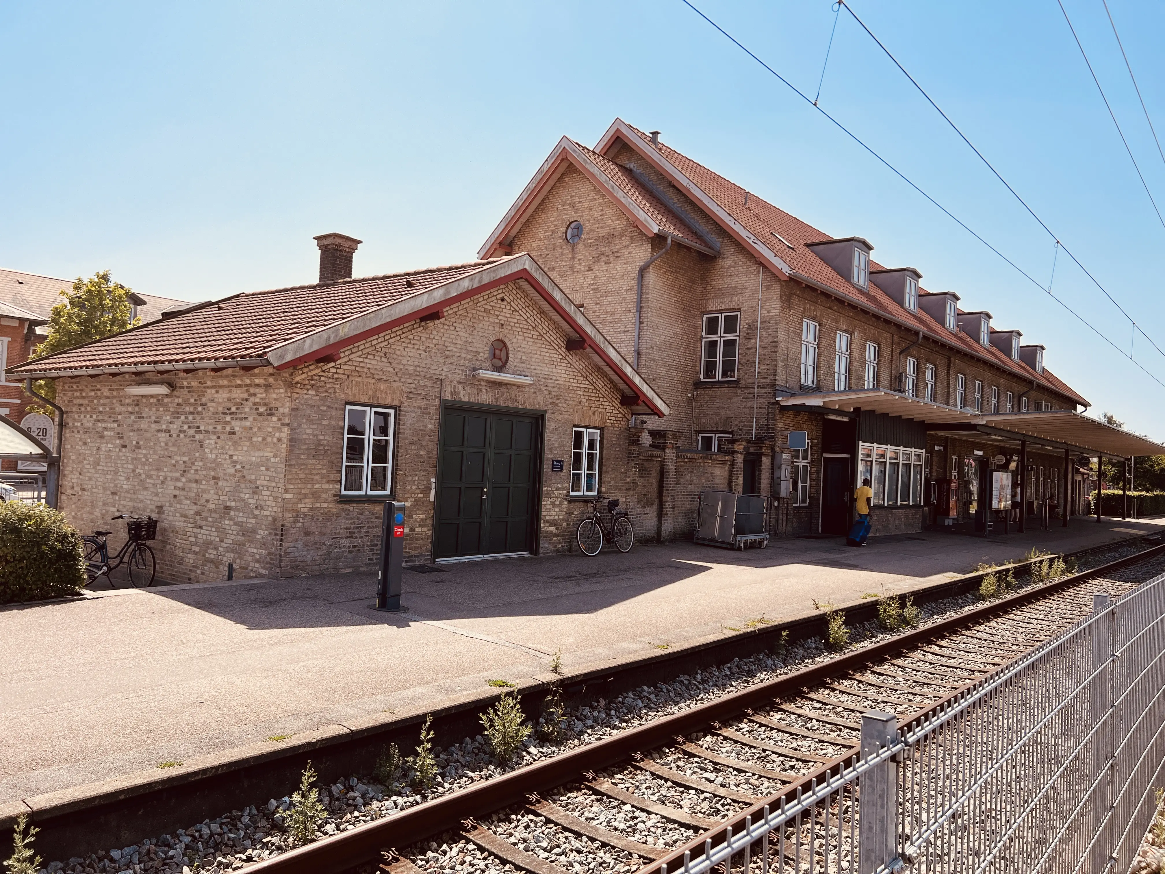 Billede af Haslev Station. Billede af Haslev Station.