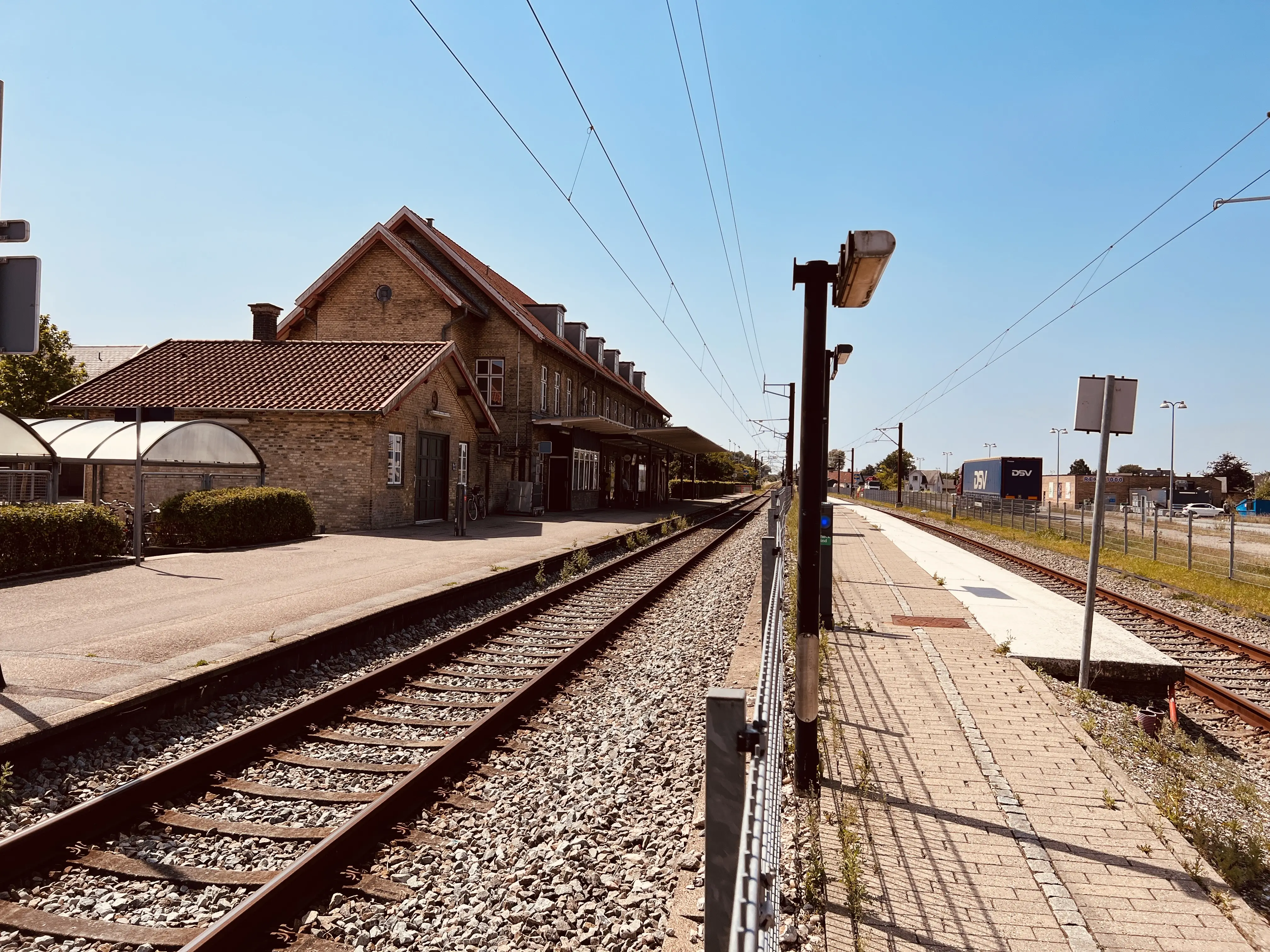 Billede af Haslev Station. Billede af Haslev Station.